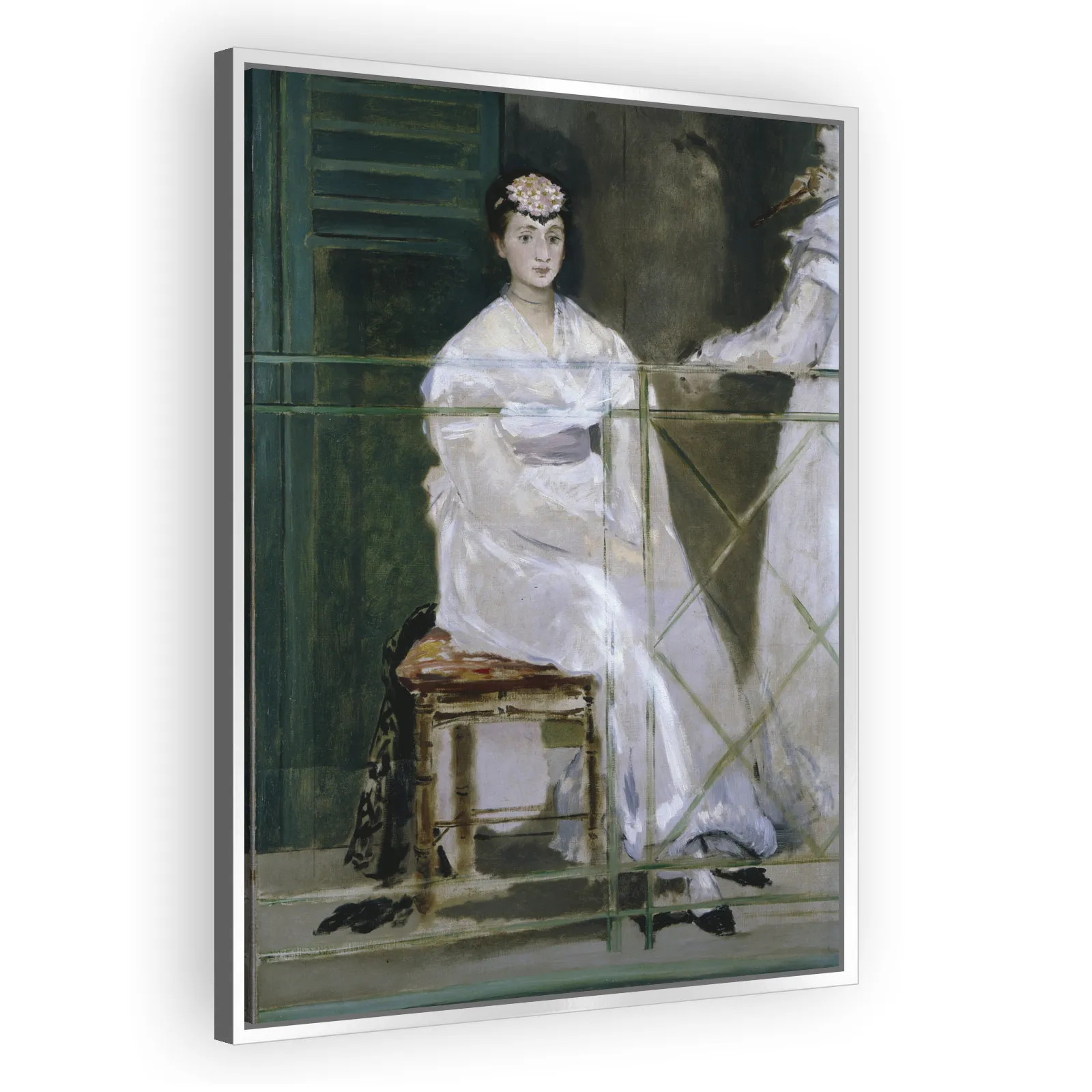 Portrait of Mademoiselle Claus by Edouard Manet - view 4 thumbnail