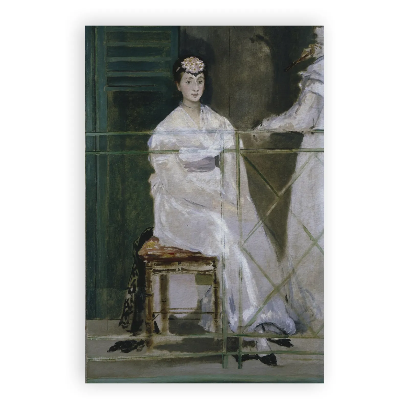 Portrait of Mademoiselle Claus by Edouard Manet - view 6 thumbnail
