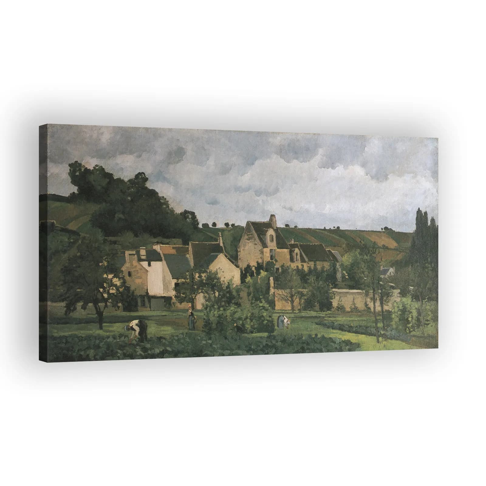 L'Hermitage à Pontoise by Camille Pissarro - view 2 thumbnail