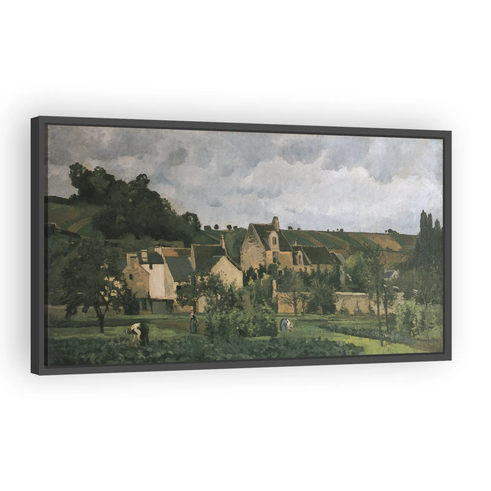 L'Hermitage à Pontoise by Camille Pissarro