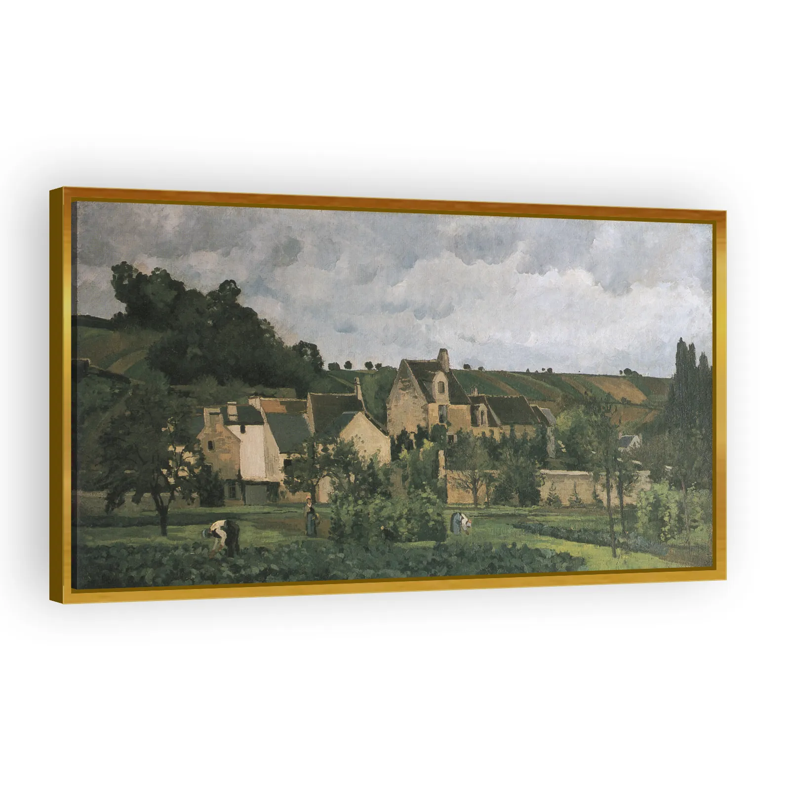 L'Hermitage à Pontoise by Camille Pissarro - view 3 thumbnail