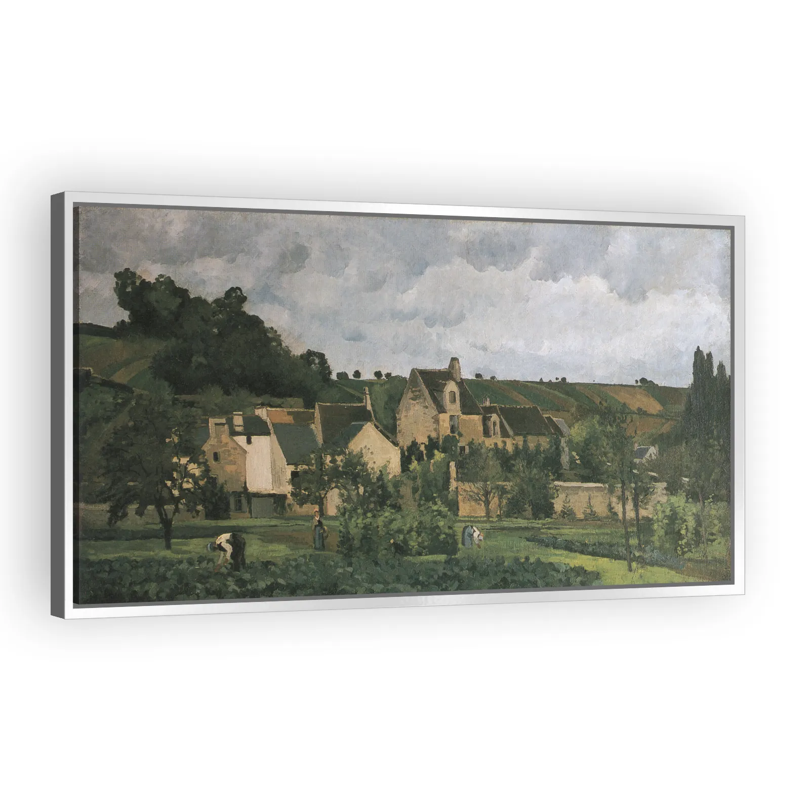 L'Hermitage à Pontoise by Camille Pissarro - view 4 thumbnail