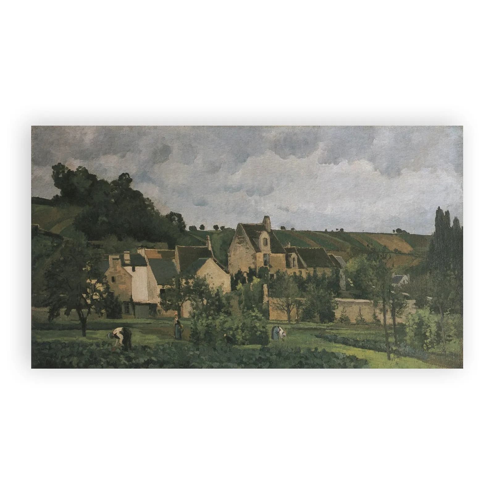 L'Hermitage à Pontoise by Camille Pissarro - view 6 thumbnail