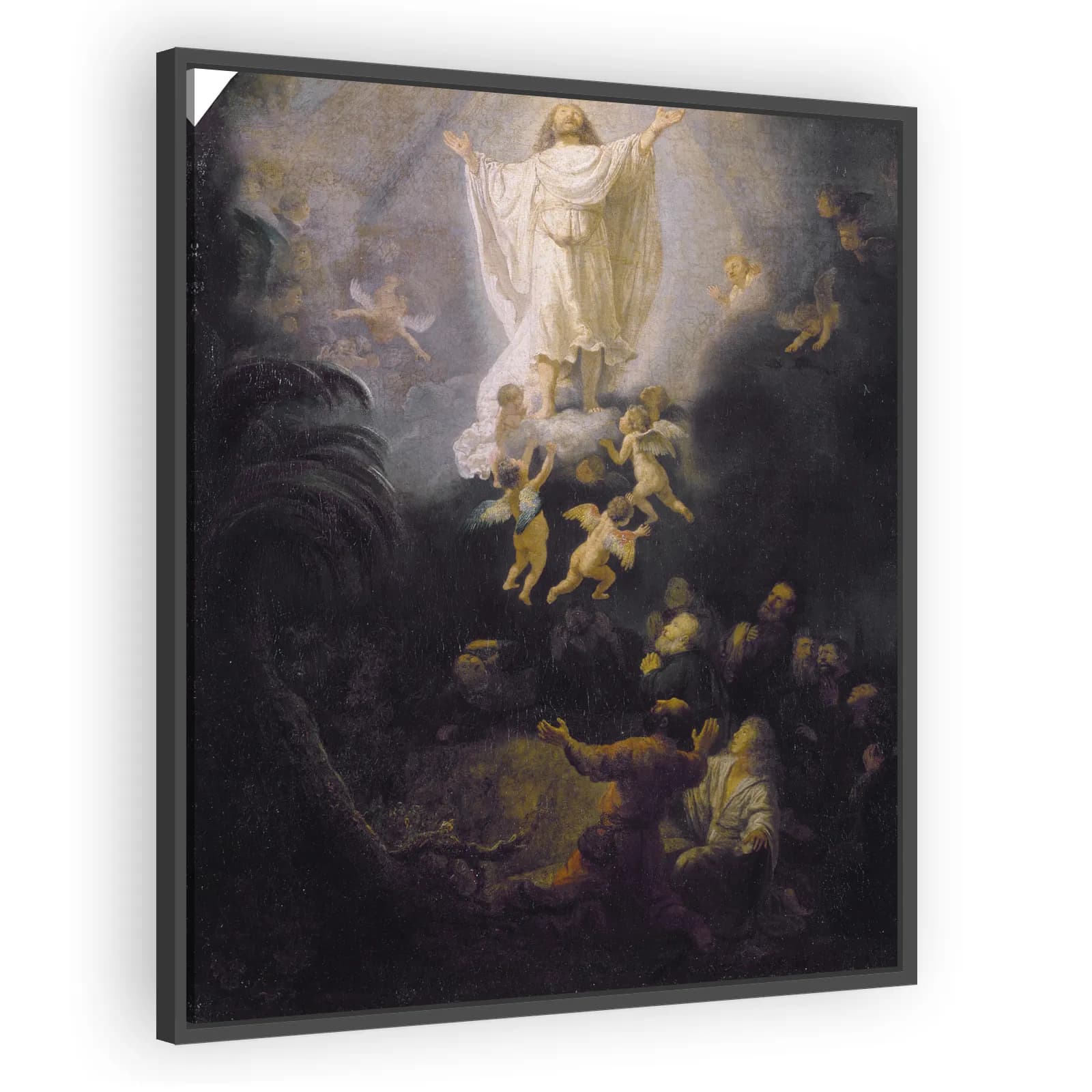 The Ascension by Rembrandt Van Rijn