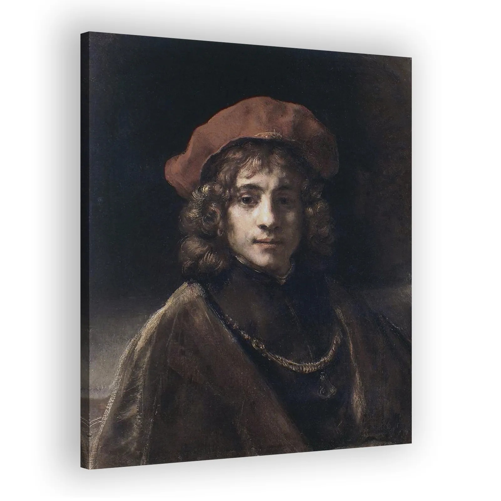 Portrait of Titus van Rijn by Rembrandt Van Rijn - view 2 thumbnail