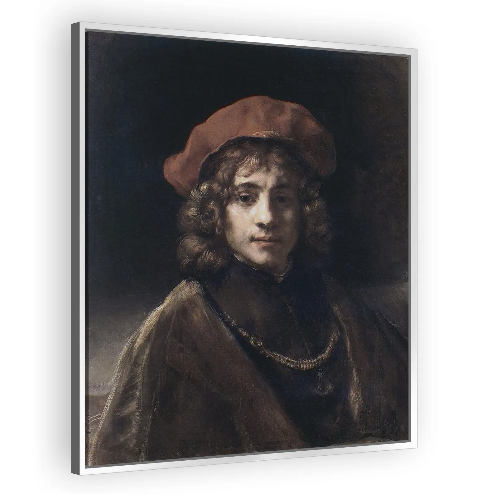Portrait of Titus van Rijn by Rembrandt Van Rijn - view 4 thumbnail