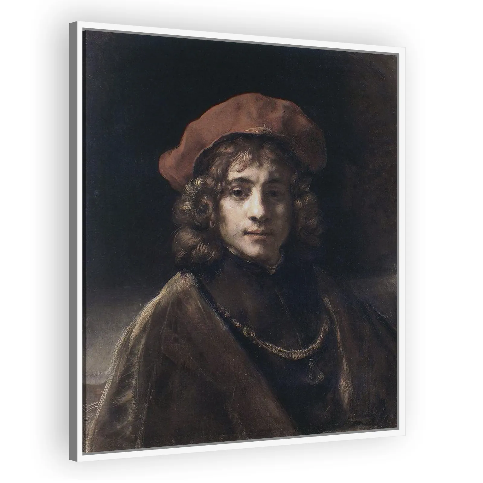 Portrait of Titus van Rijn by Rembrandt Van Rijn - view 5 thumbnail