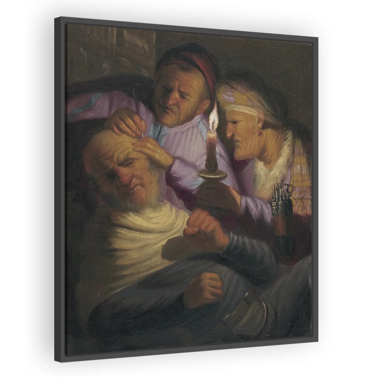 The Operation (Allegory of Touch) by Rembrandt Van Rijn