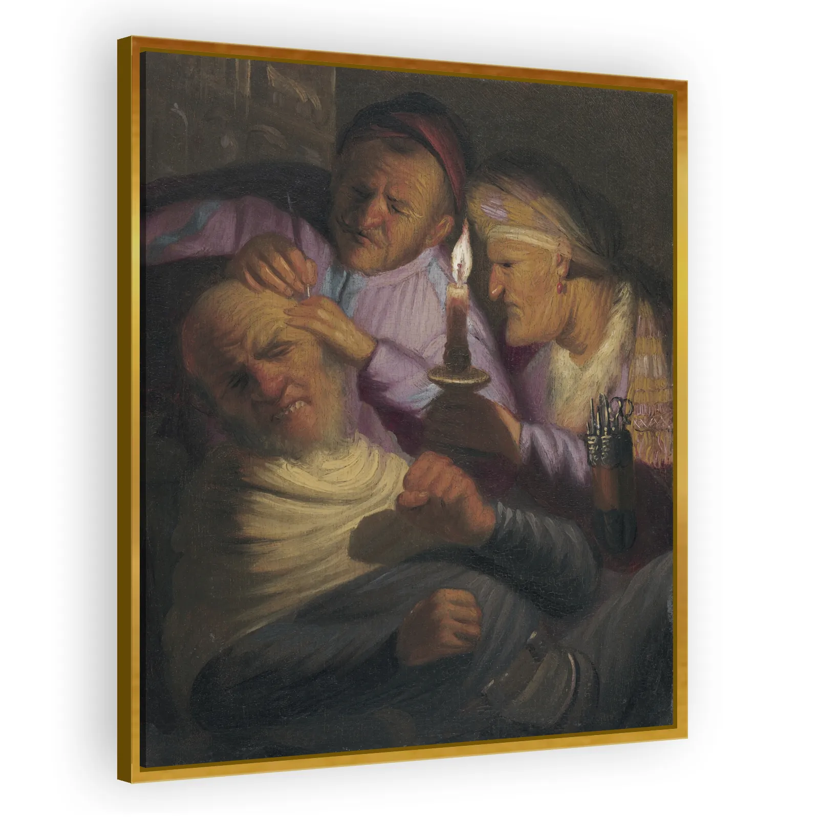 The Operation (Allegory of Touch) by Rembrandt Van Rijn - view 3 thumbnail