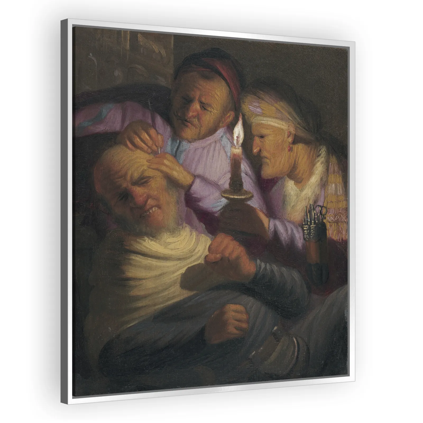 The Operation (Allegory of Touch) by Rembrandt Van Rijn - view 4 thumbnail