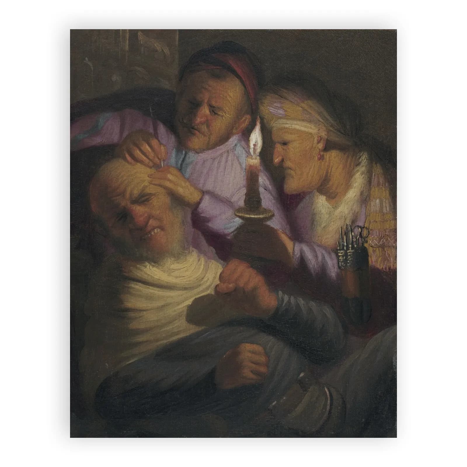 The Operation (Allegory of Touch) by Rembrandt Van Rijn - view 6 thumbnail