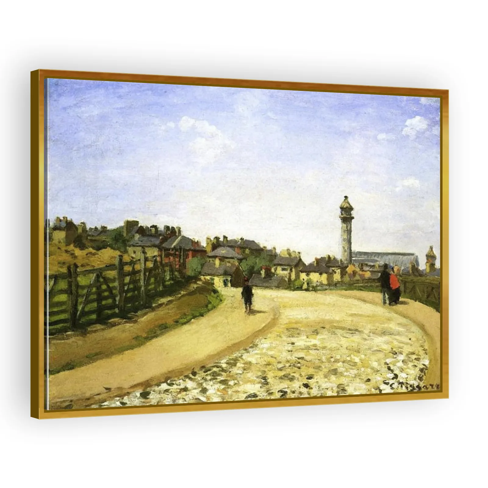 Le Crystal Palace, Upper Norwood by Camille Pissarro - view 3 thumbnail