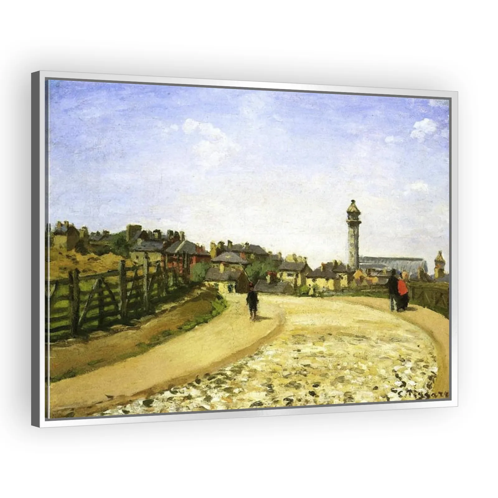 Le Crystal Palace, Upper Norwood by Camille Pissarro - view 4 thumbnail