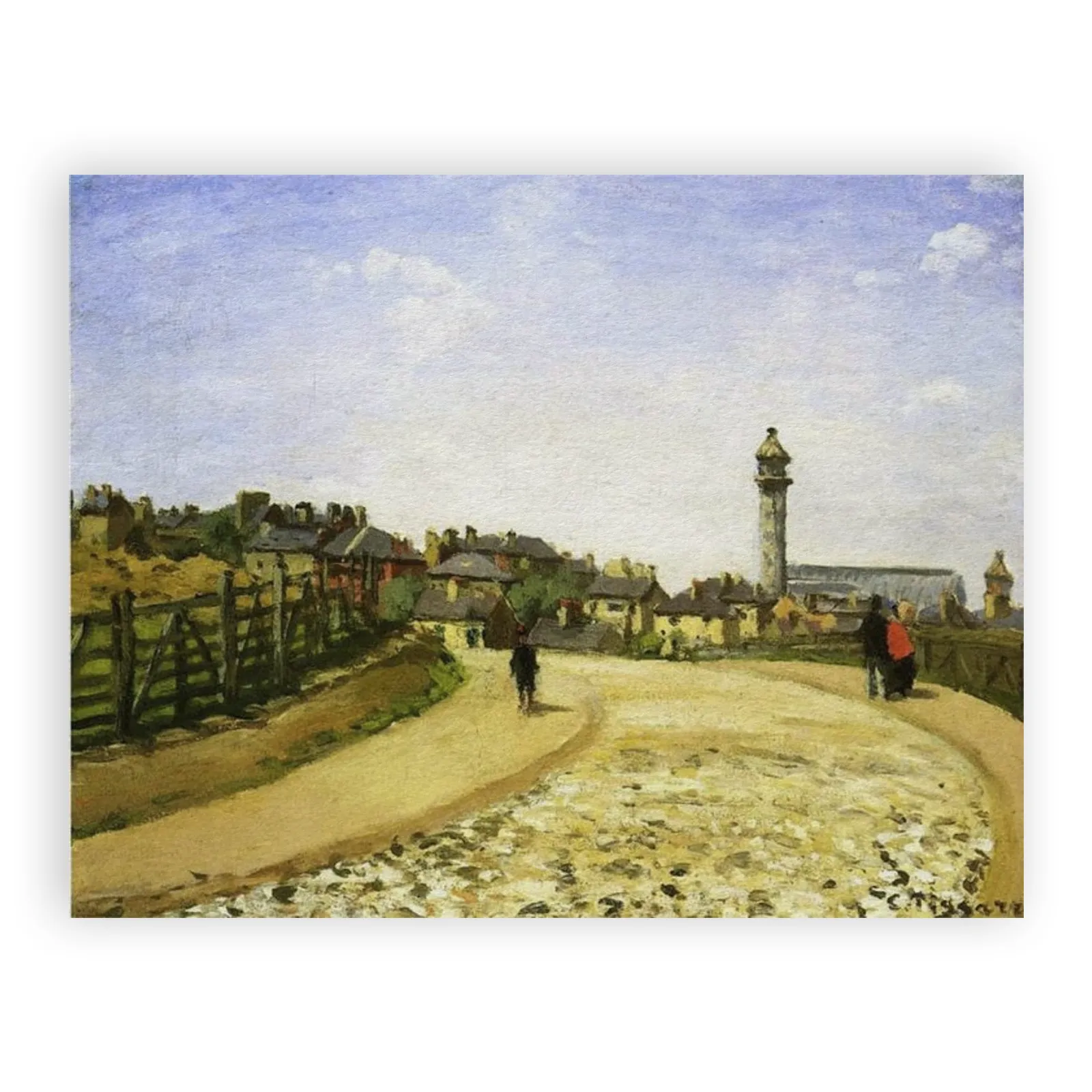 Le Crystal Palace, Upper Norwood by Camille Pissarro - view 6 thumbnail
