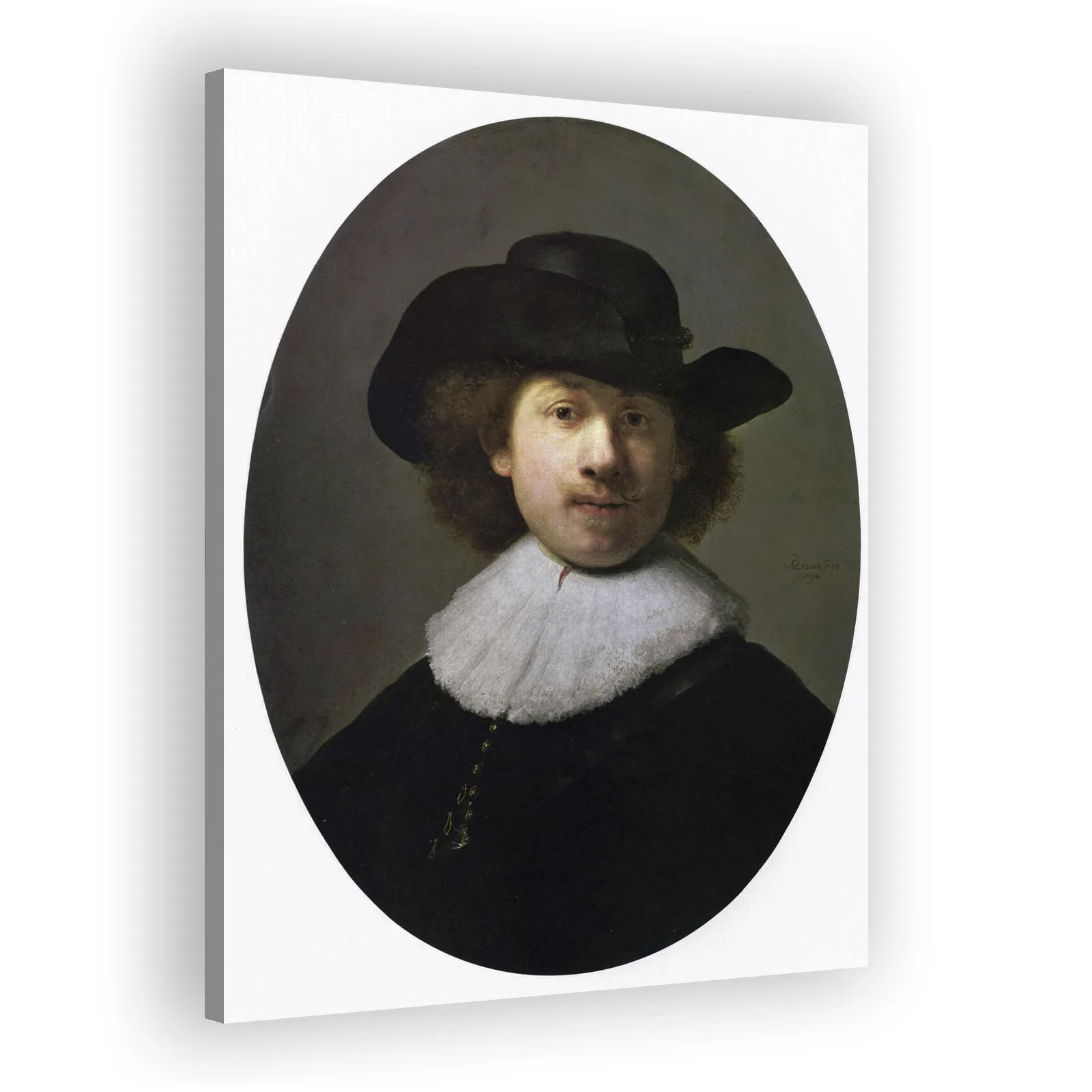 Self-portrait as a Citizen by Rembrandt Van Rijn - view 2 thumbnail