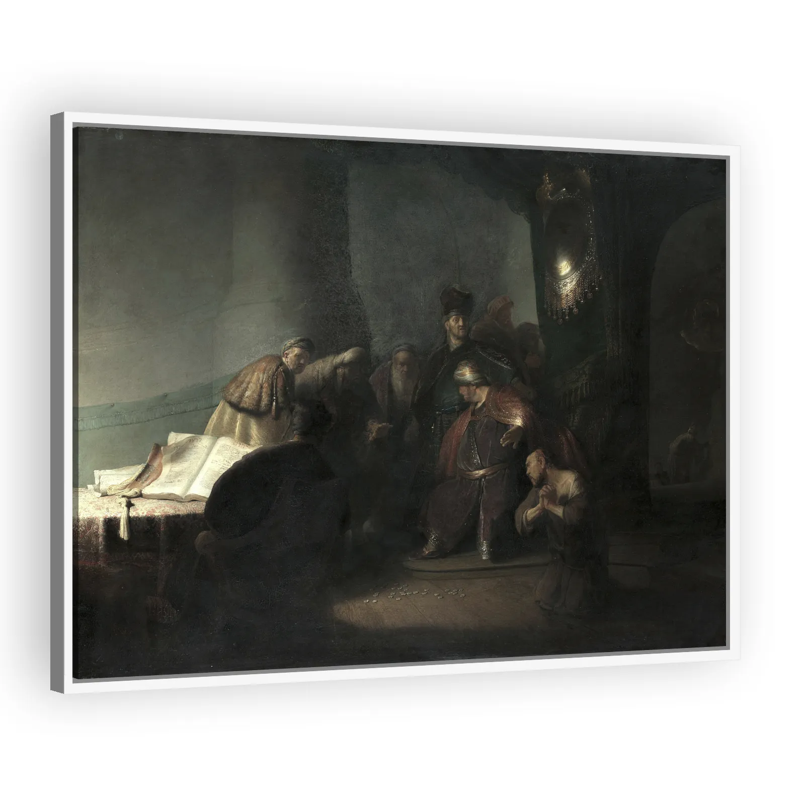 Judas Repentant, Returning the Pieces of Silver by Rembrandt Van Rijn - view 5 thumbnail