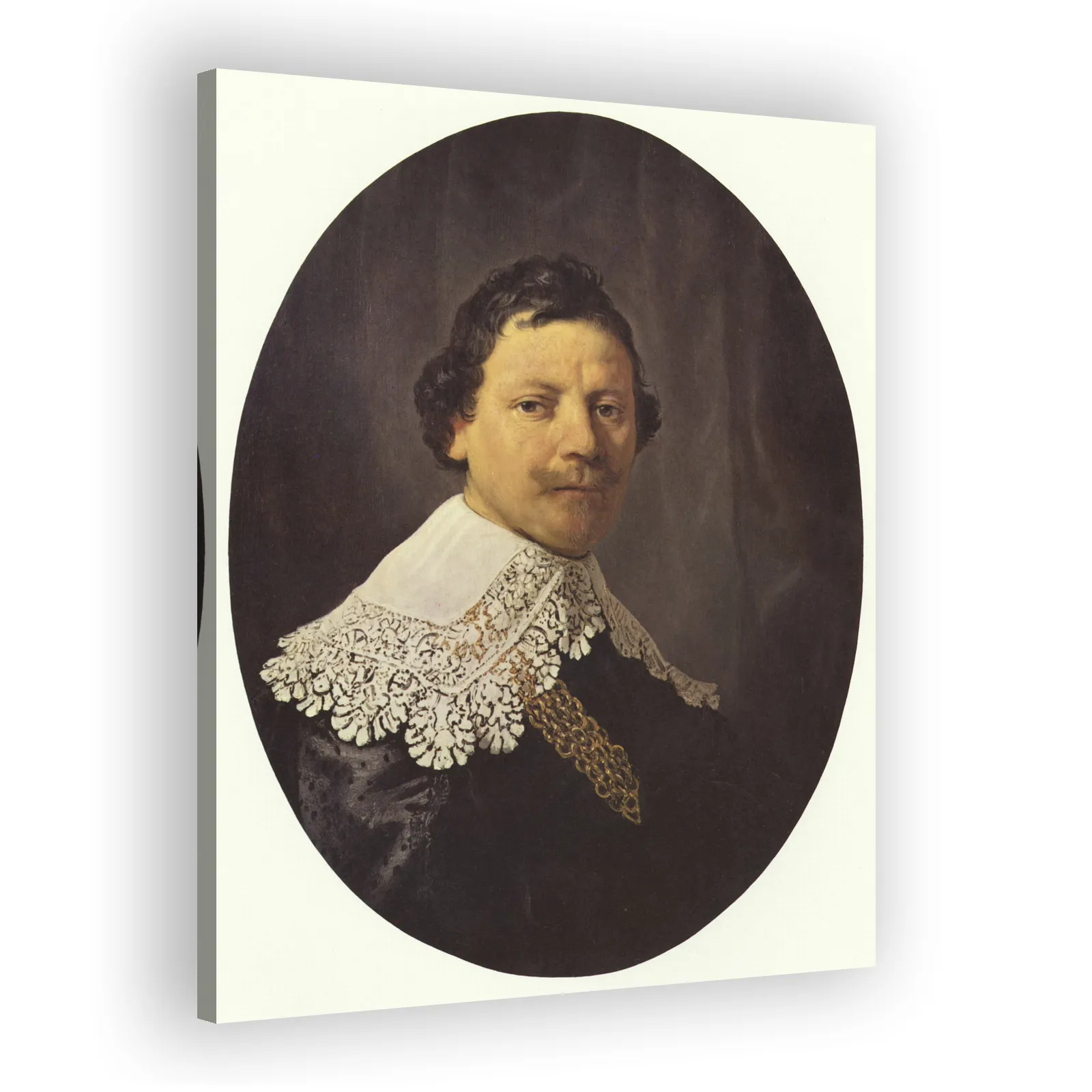 Portrait of Philips Lucasz by Rembrandt Van Rijn - view 2 thumbnail