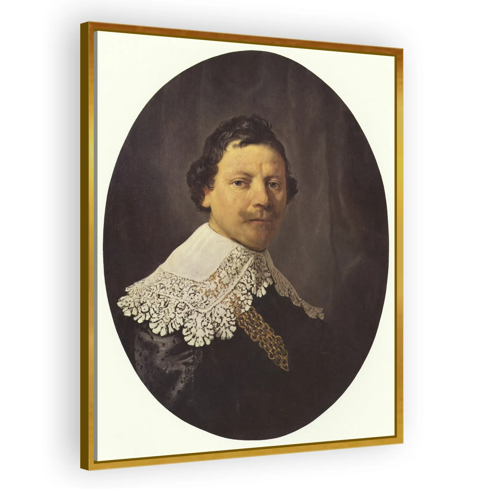 Portrait of Philips Lucasz by Rembrandt Van Rijn - view 3 thumbnail