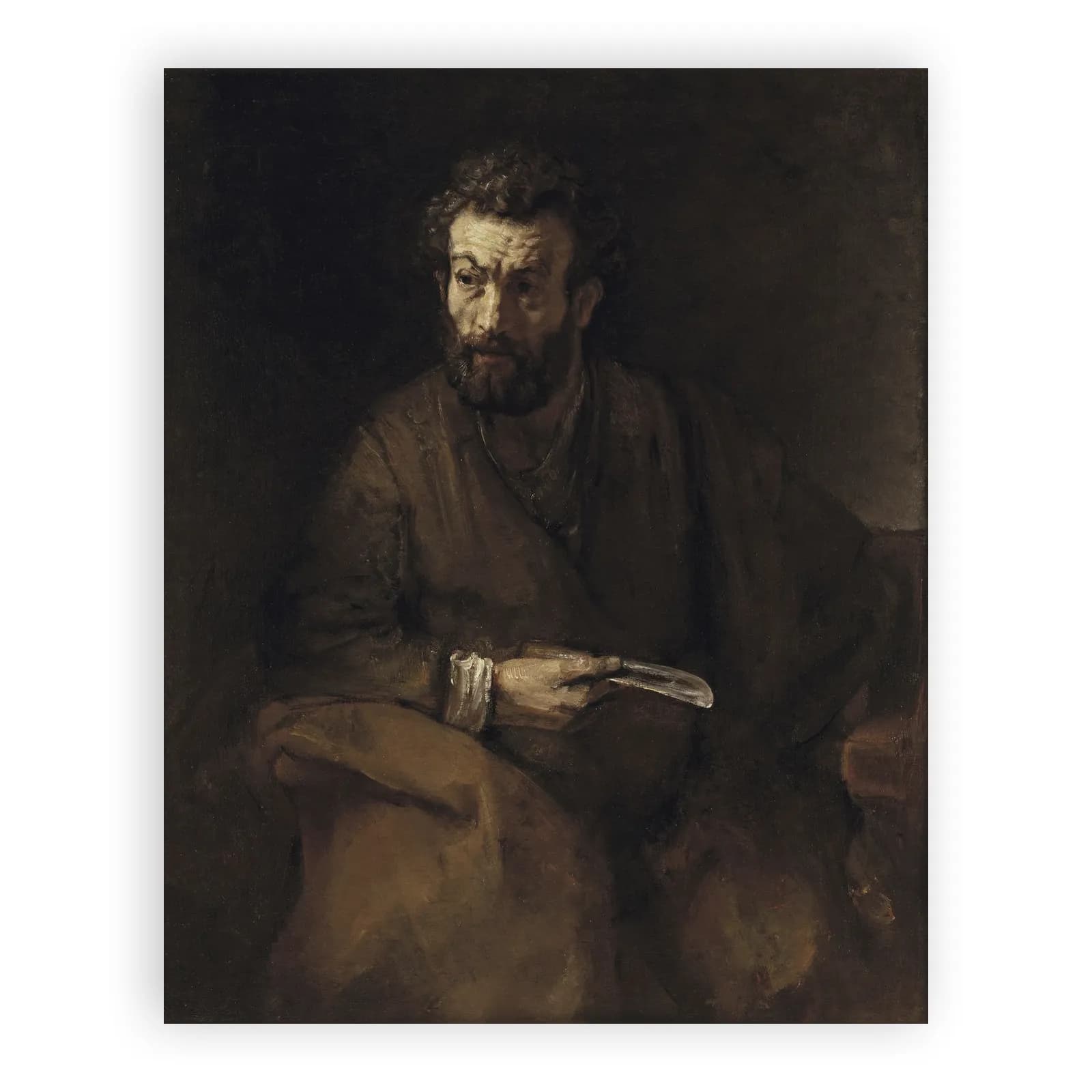 Saint Bartholomew by Rembrandt Van Rijn - view 6 thumbnail