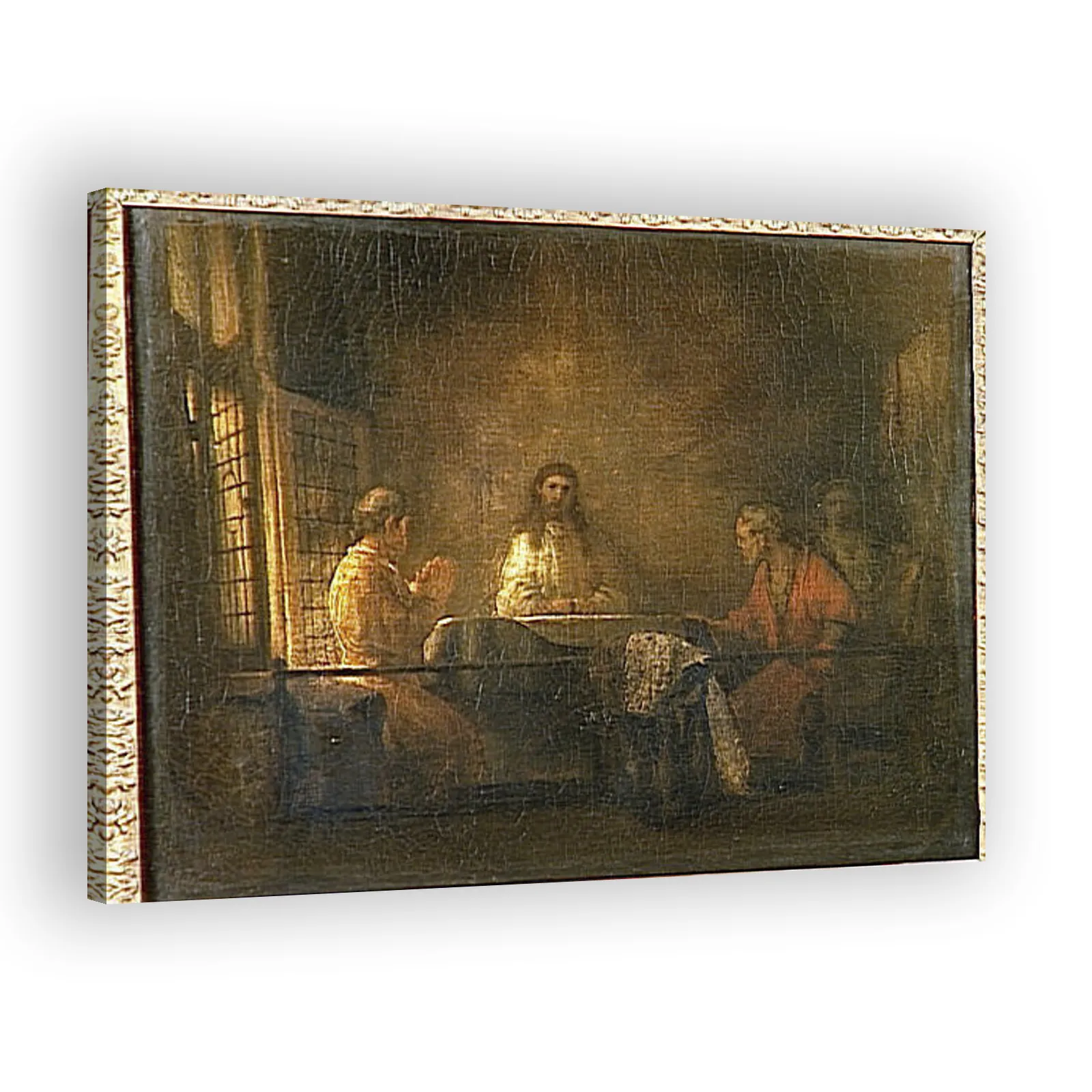 Pilgrims at Emmaus by Rembrandt Van Rijn - view 2 thumbnail