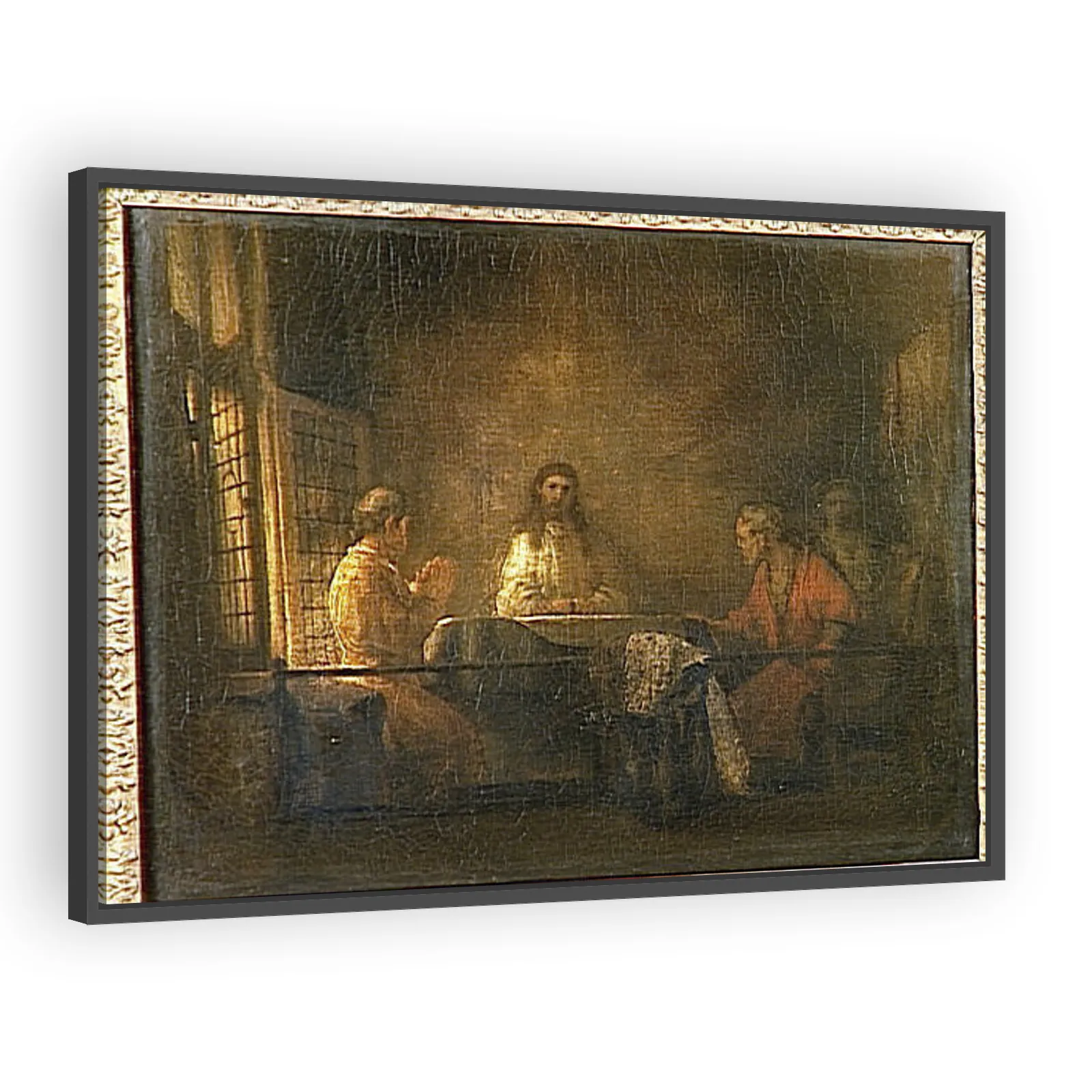 Pilgrims at Emmaus by Rembrandt Van Rijn