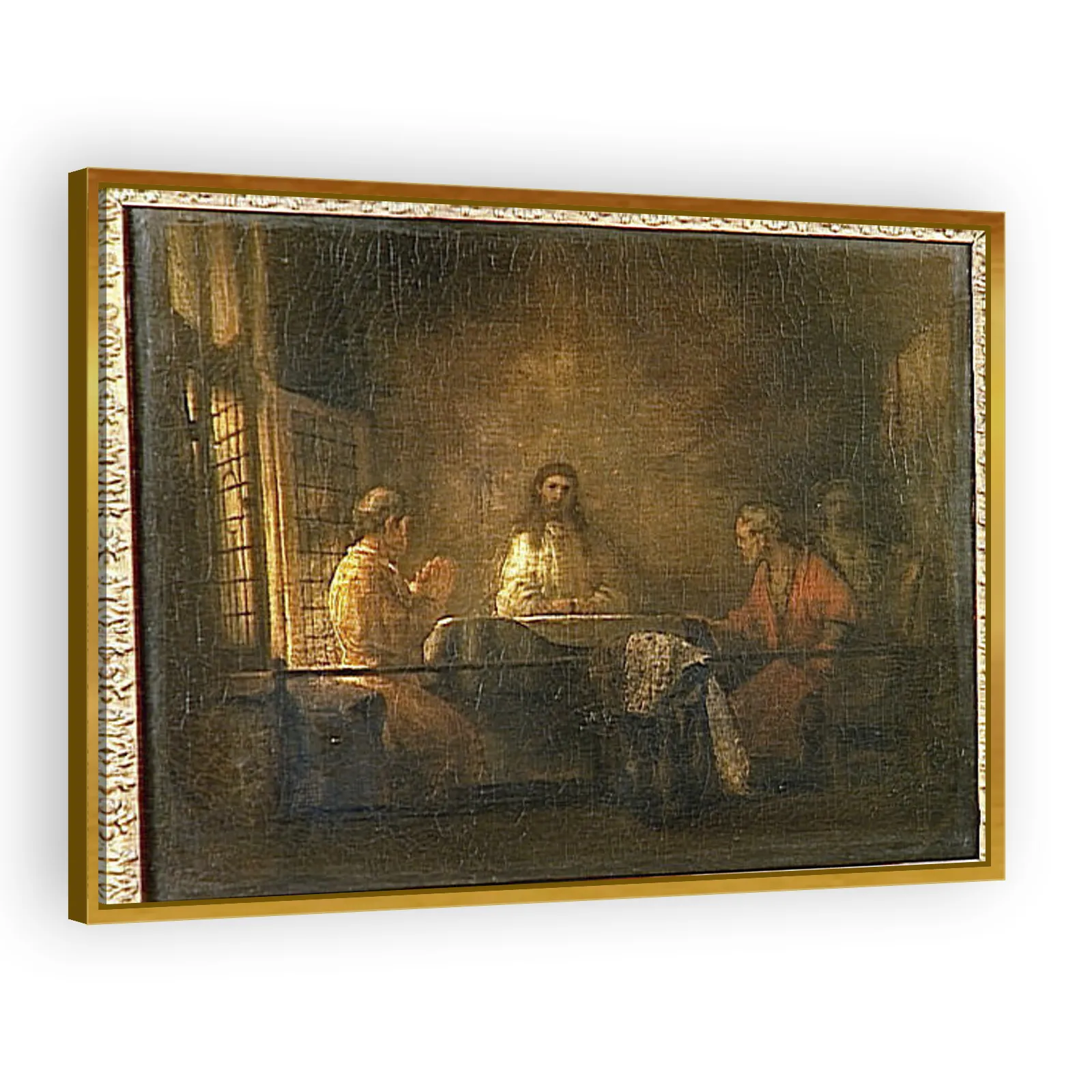 Pilgrims at Emmaus by Rembrandt Van Rijn - view 3 thumbnail
