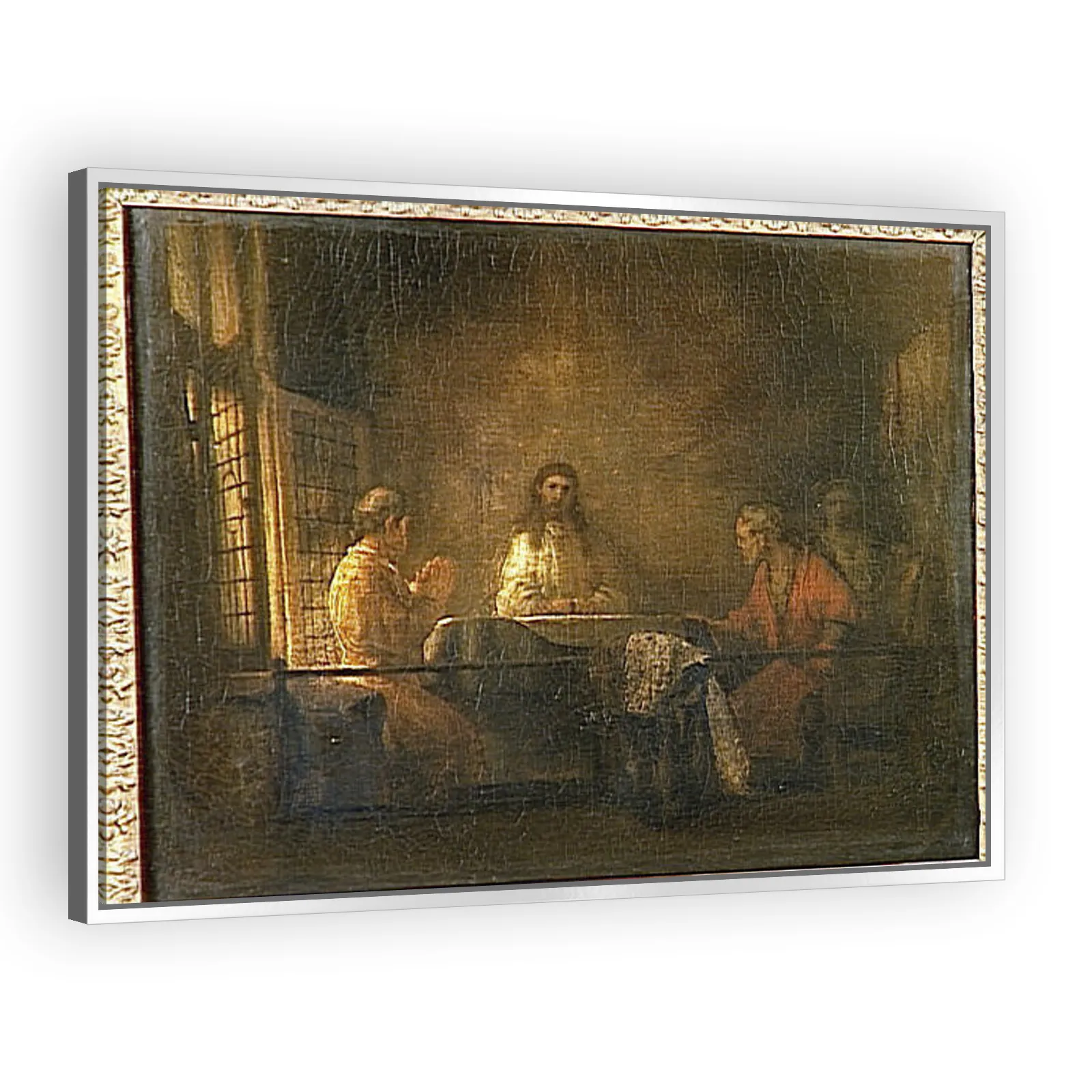 Pilgrims at Emmaus by Rembrandt Van Rijn - view 4 thumbnail