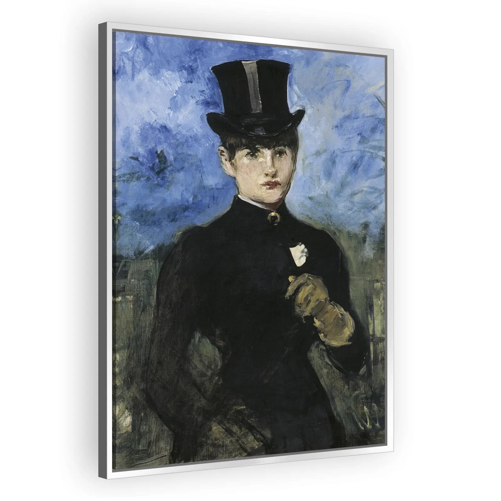 Horsewoman, Fullface by Edouard Manet - view 4 thumbnail