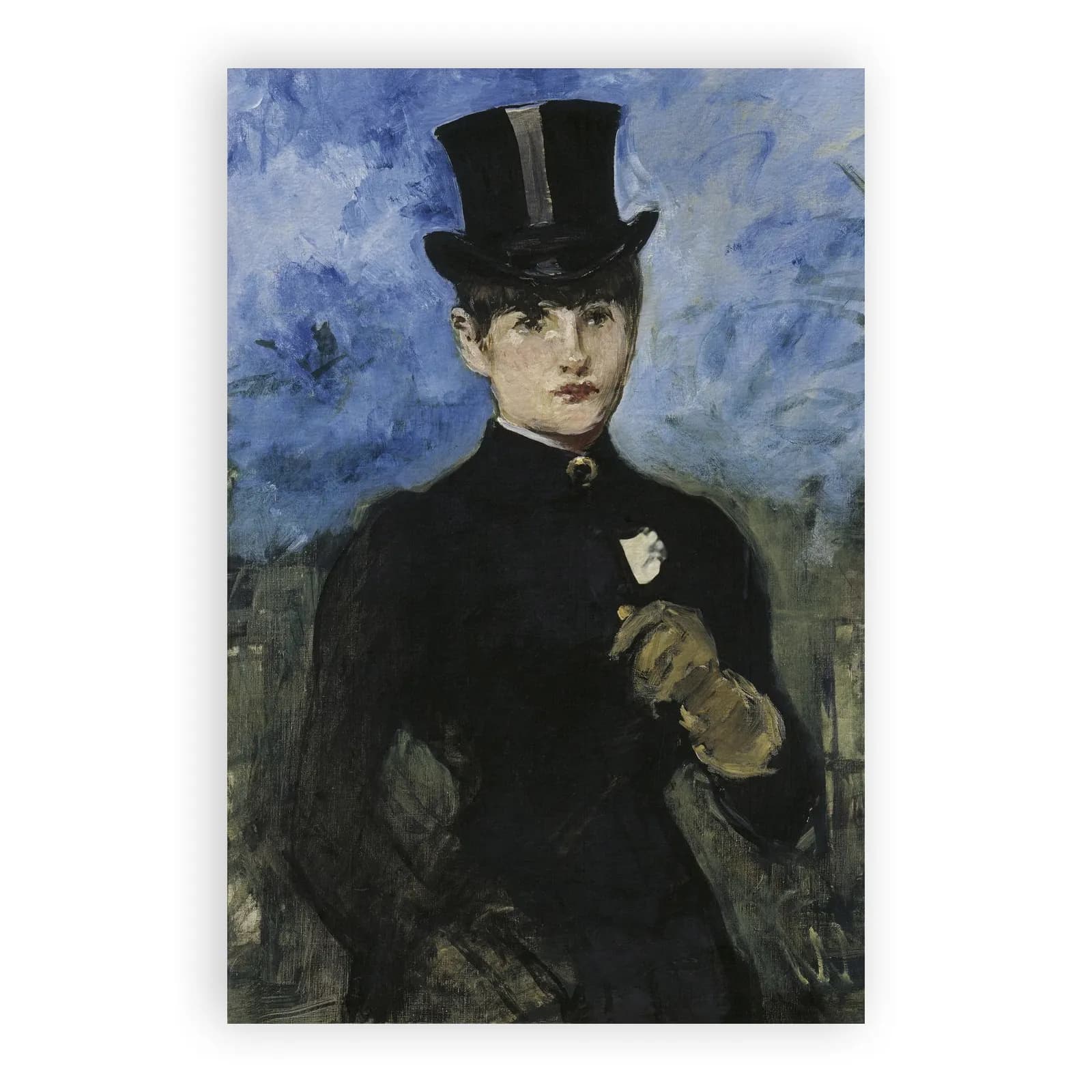Horsewoman, Fullface by Edouard Manet - view 6 thumbnail