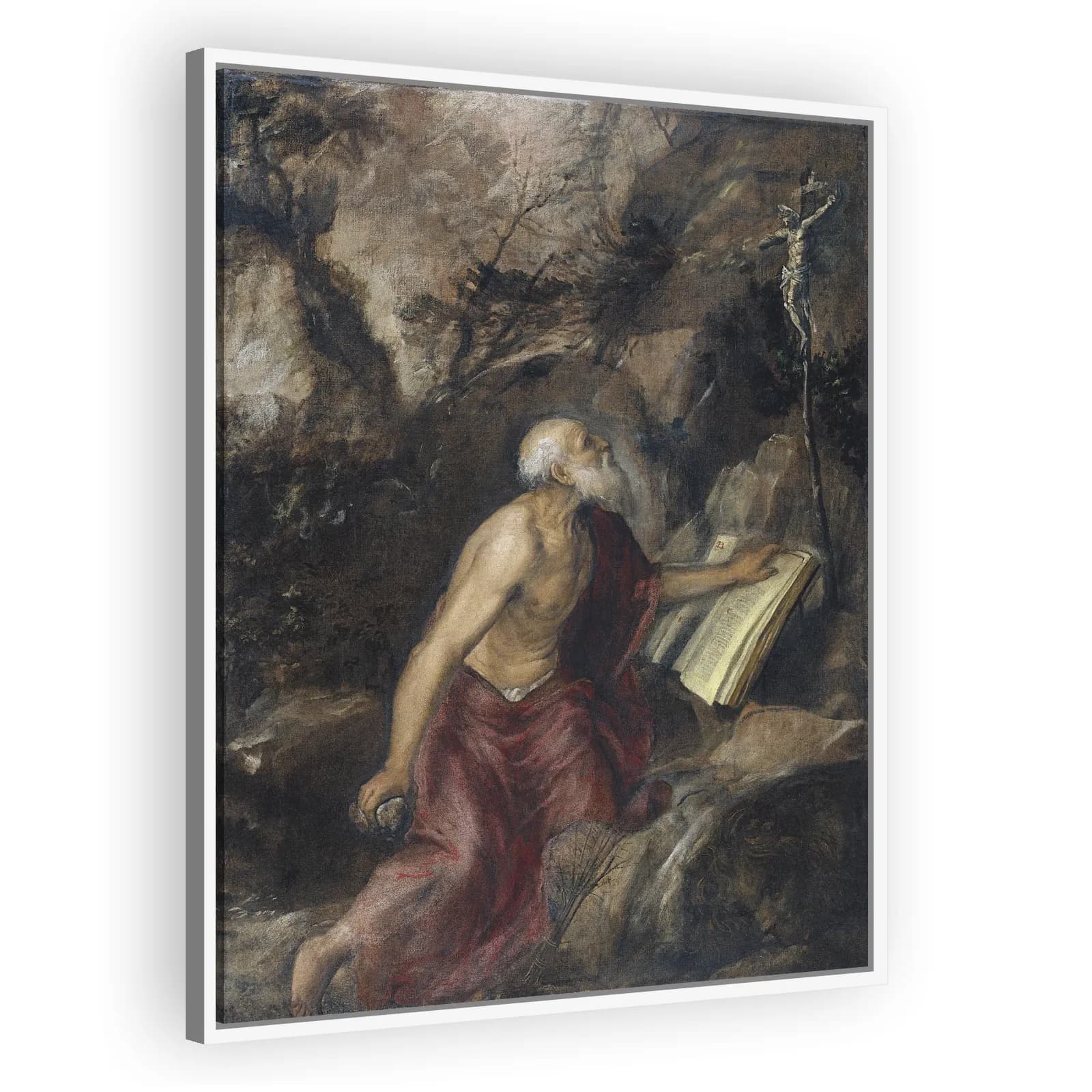 The Penitent Saint Jerome by Titian - view 5 thumbnail