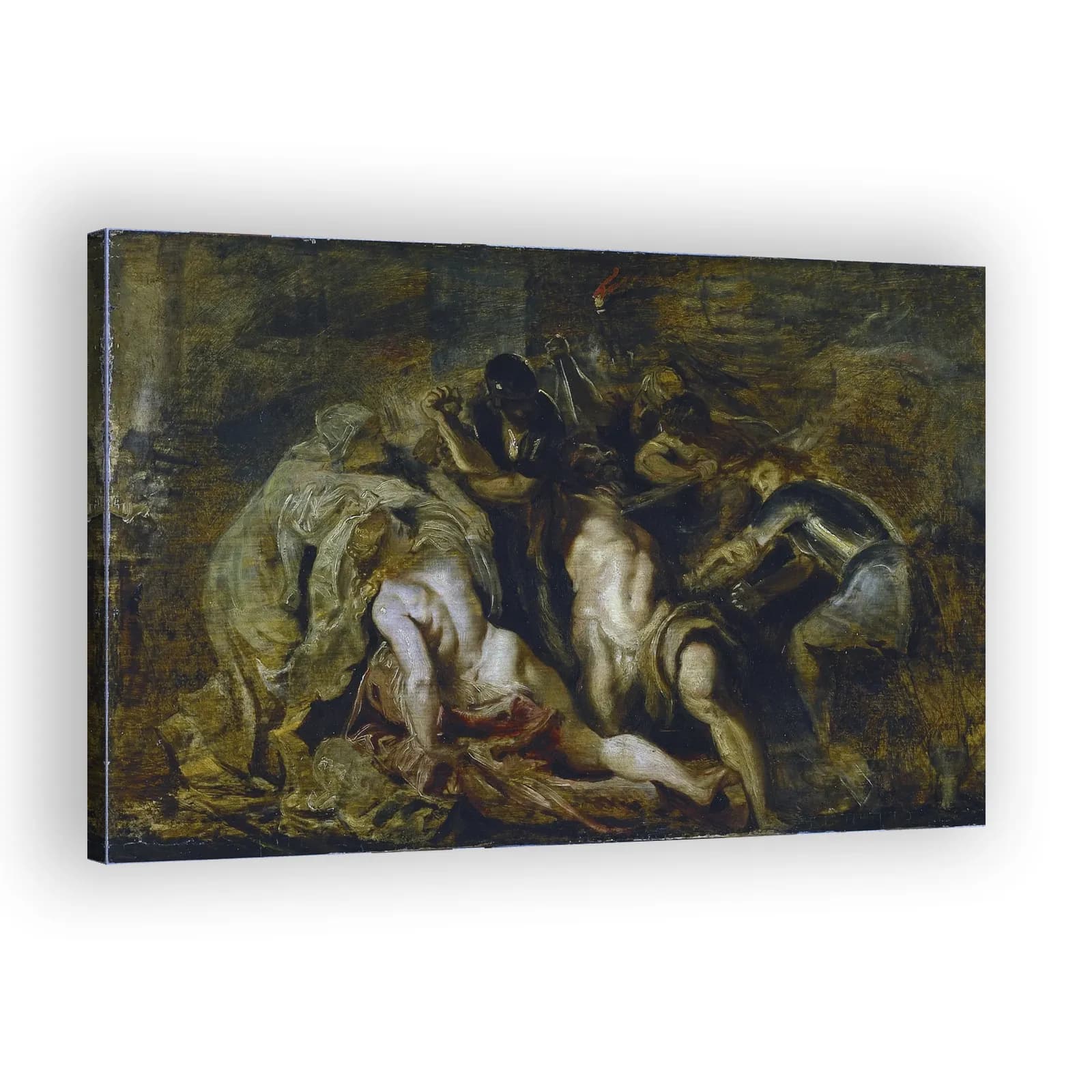 Samson Is Blinded (Judges 16:21) by Peter Paul Rubens - view 2 thumbnail