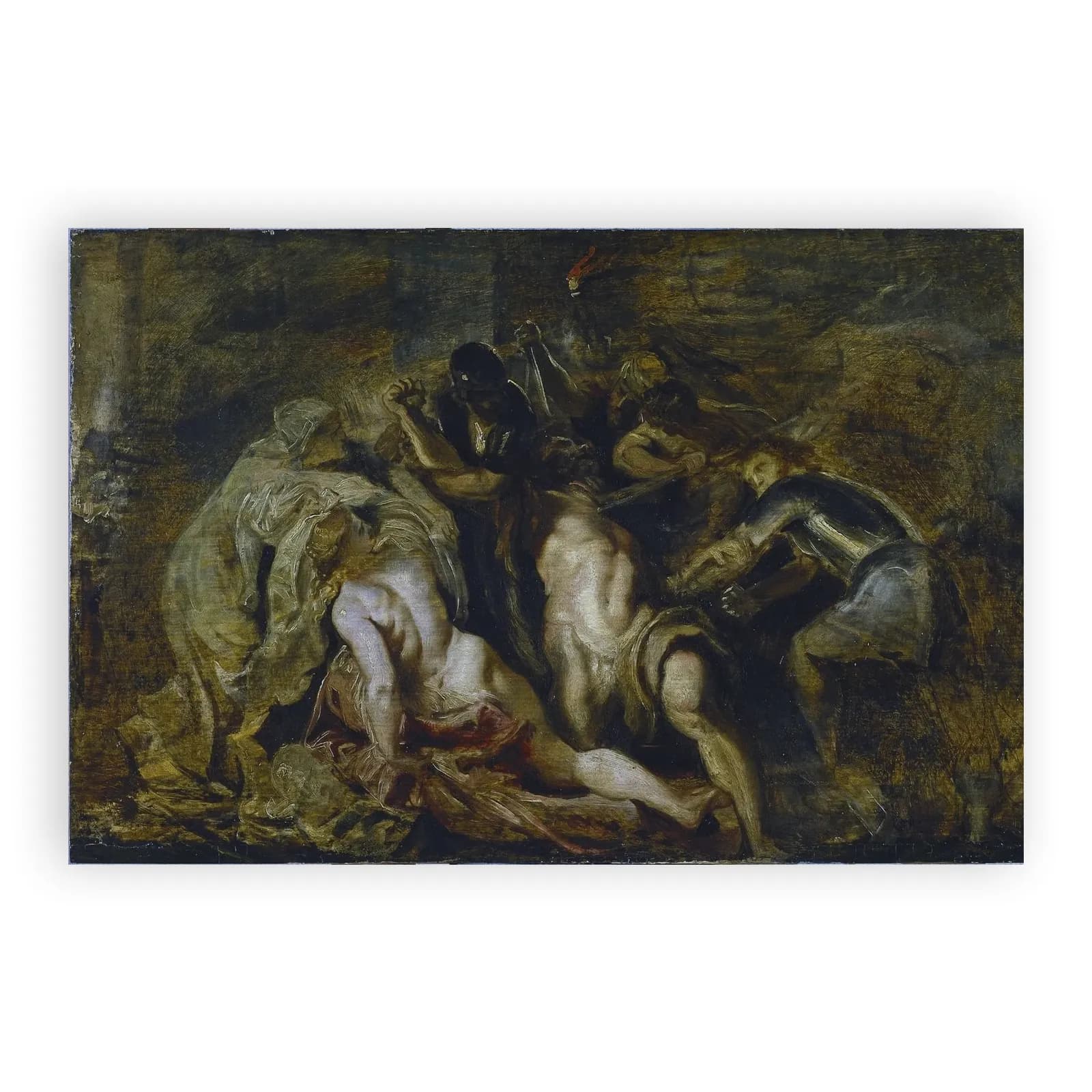 Samson Is Blinded (Judges 16:21) by Peter Paul Rubens - view 6 thumbnail