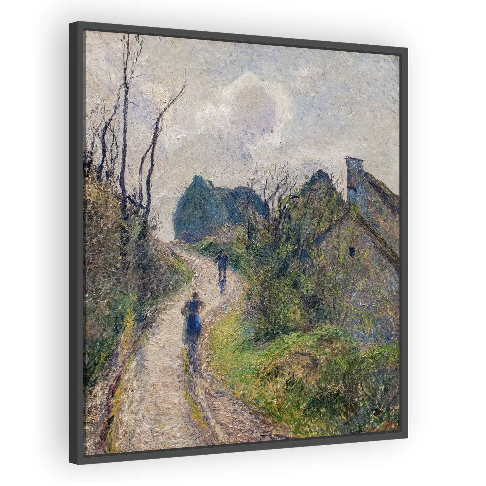 Sente de la Ravinière à Osny by Camille Pissarro