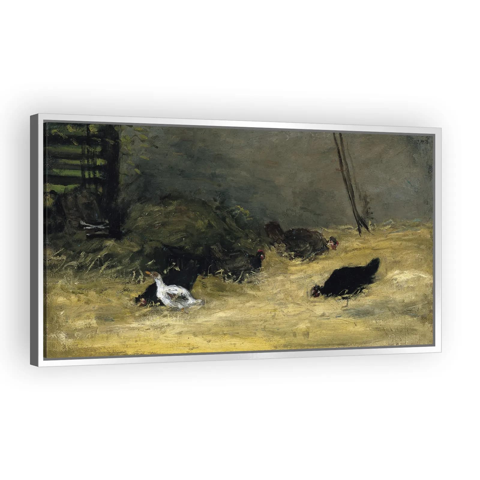 In the Henhouse by Paul Gauguin - view 4 thumbnail