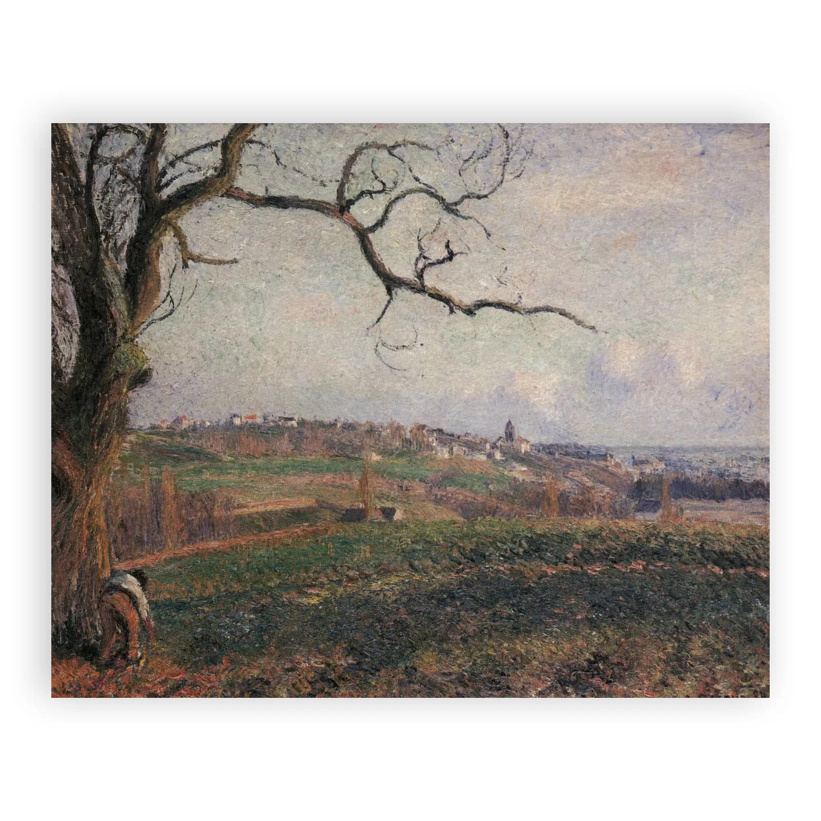 View of the Town of Pontoise by Camille Pissarro - view 6 thumbnail