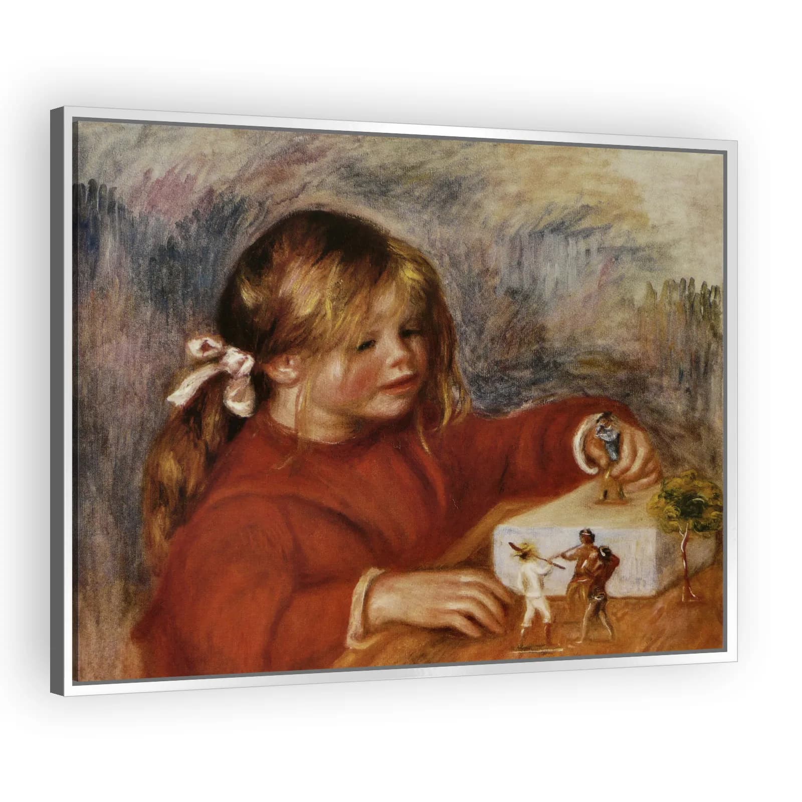 Claude Renoir Playing by Pierre Auguste Renoir - view 4 thumbnail