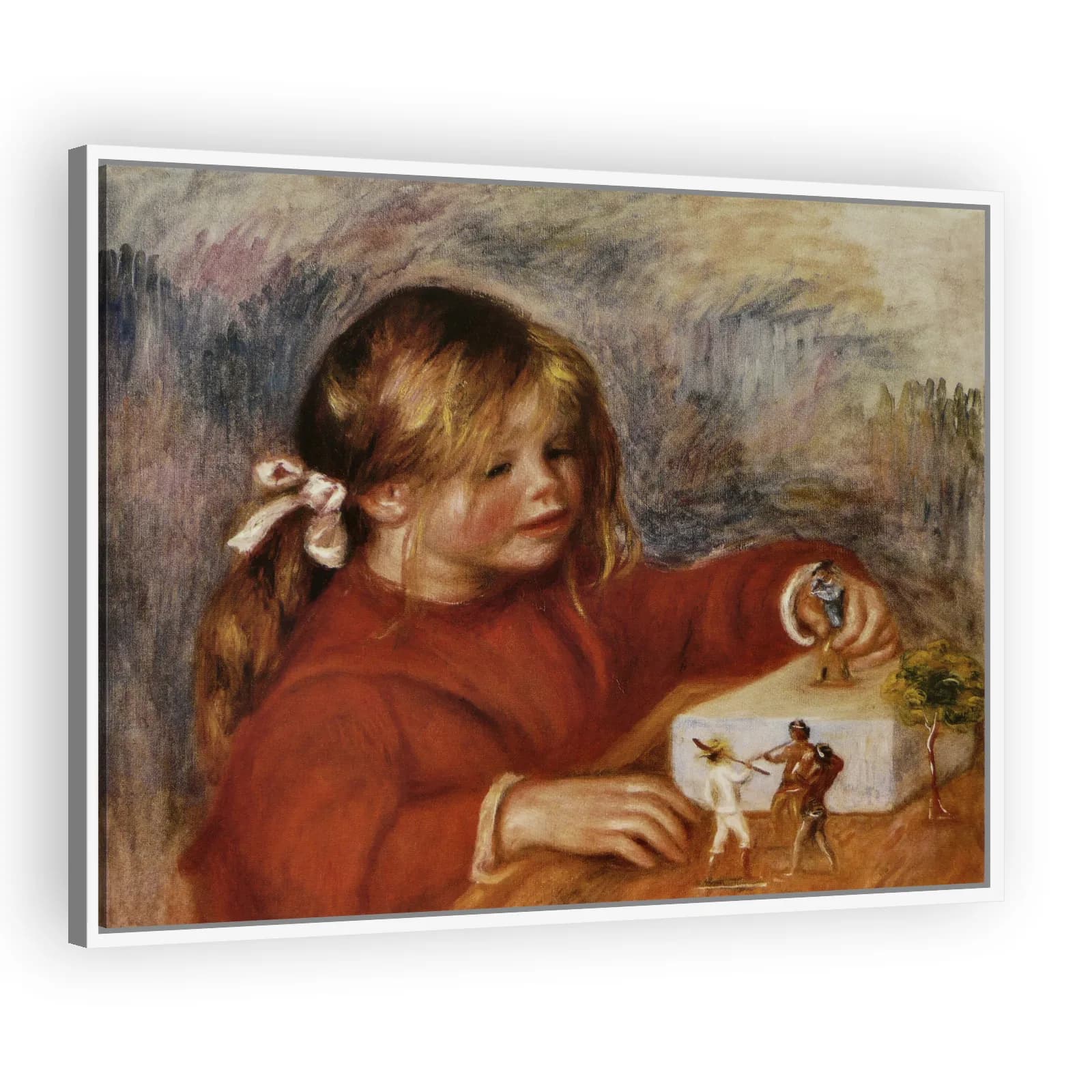 Claude Renoir Playing by Pierre Auguste Renoir - view 5 thumbnail