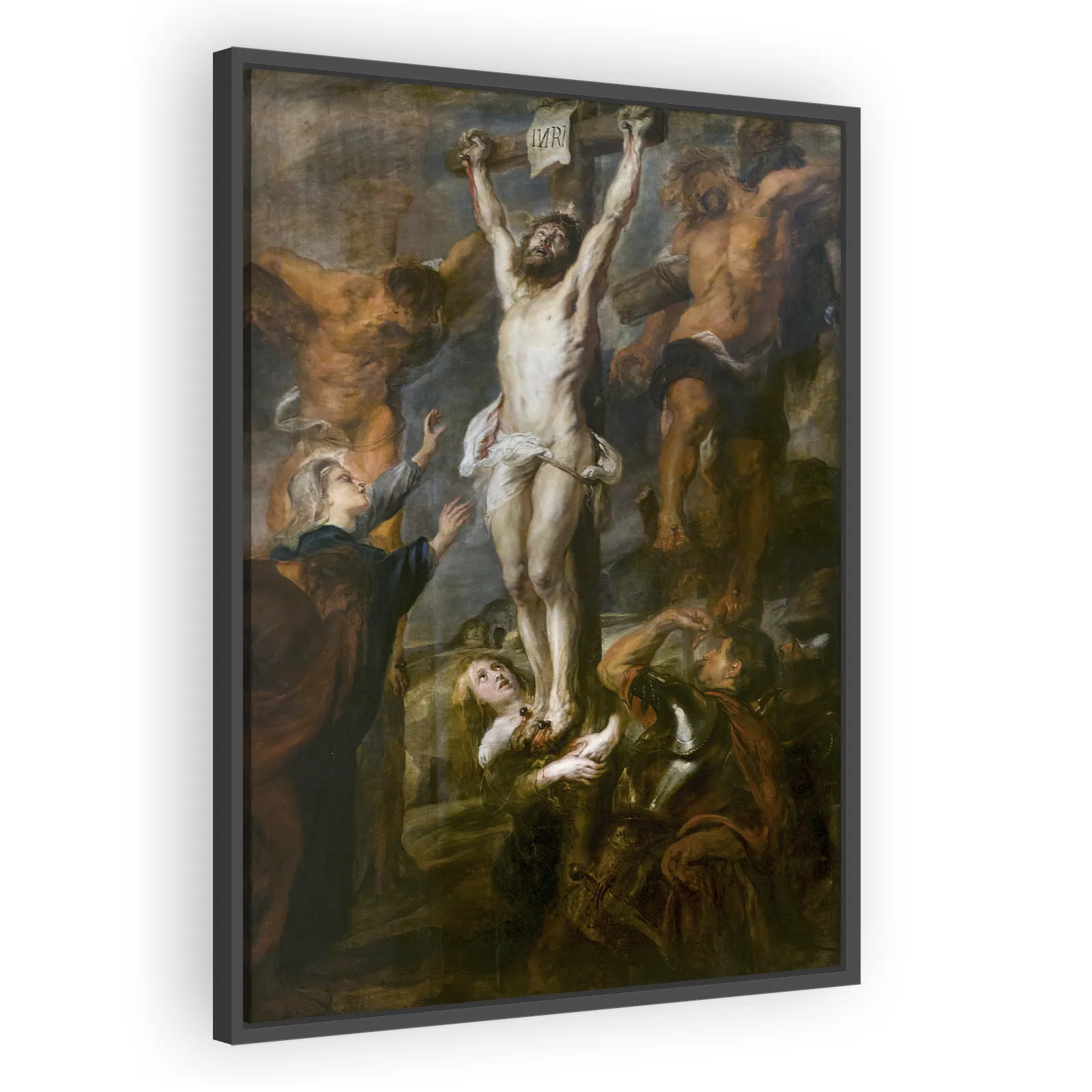 Christ Crucified between Two Robbers by Peter Paul Rubens