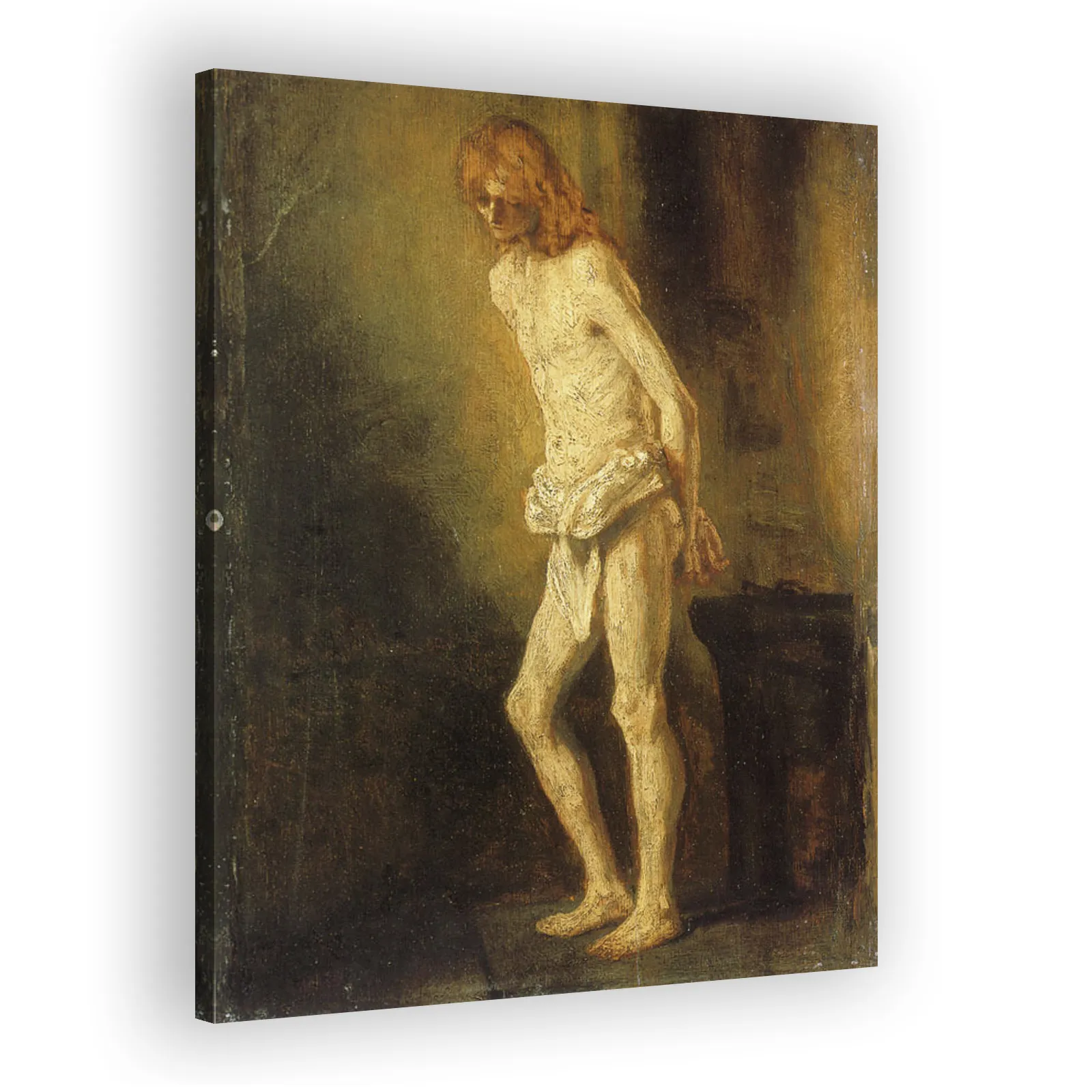 Christ at the Column by Rembrandt Van Rijn - view 2 thumbnail