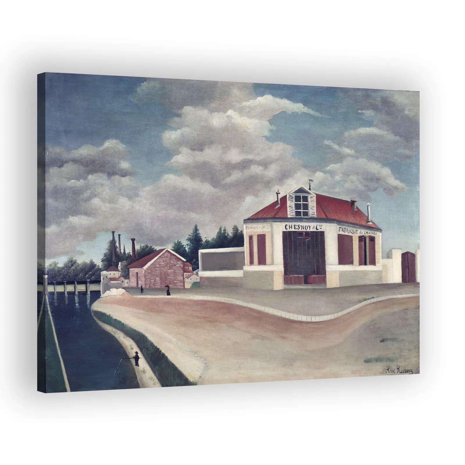 The Chair Factory in Alfortville by Henri Rousseau - view 2 thumbnail