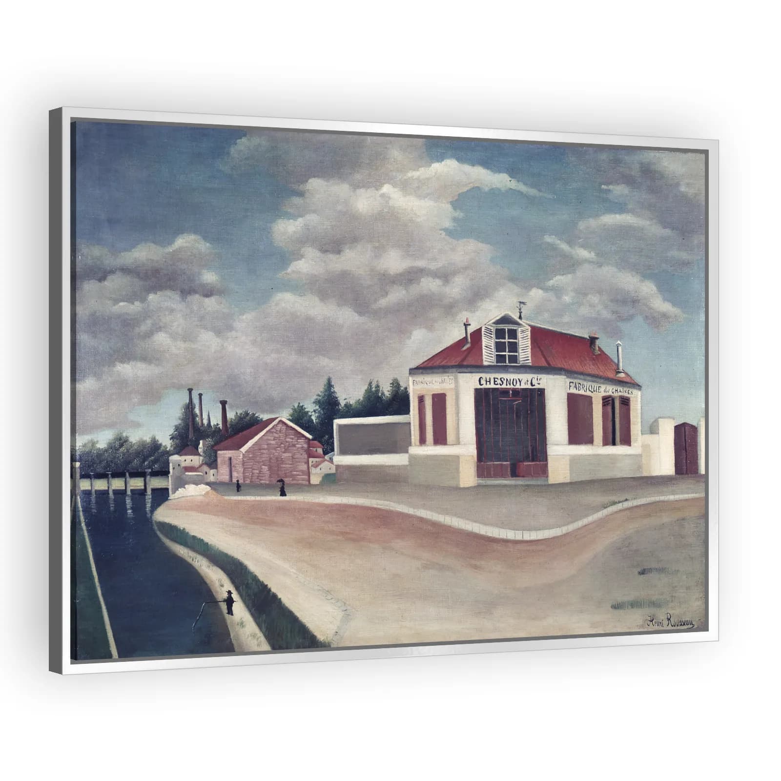 The Chair Factory in Alfortville by Henri Rousseau - view 4 thumbnail