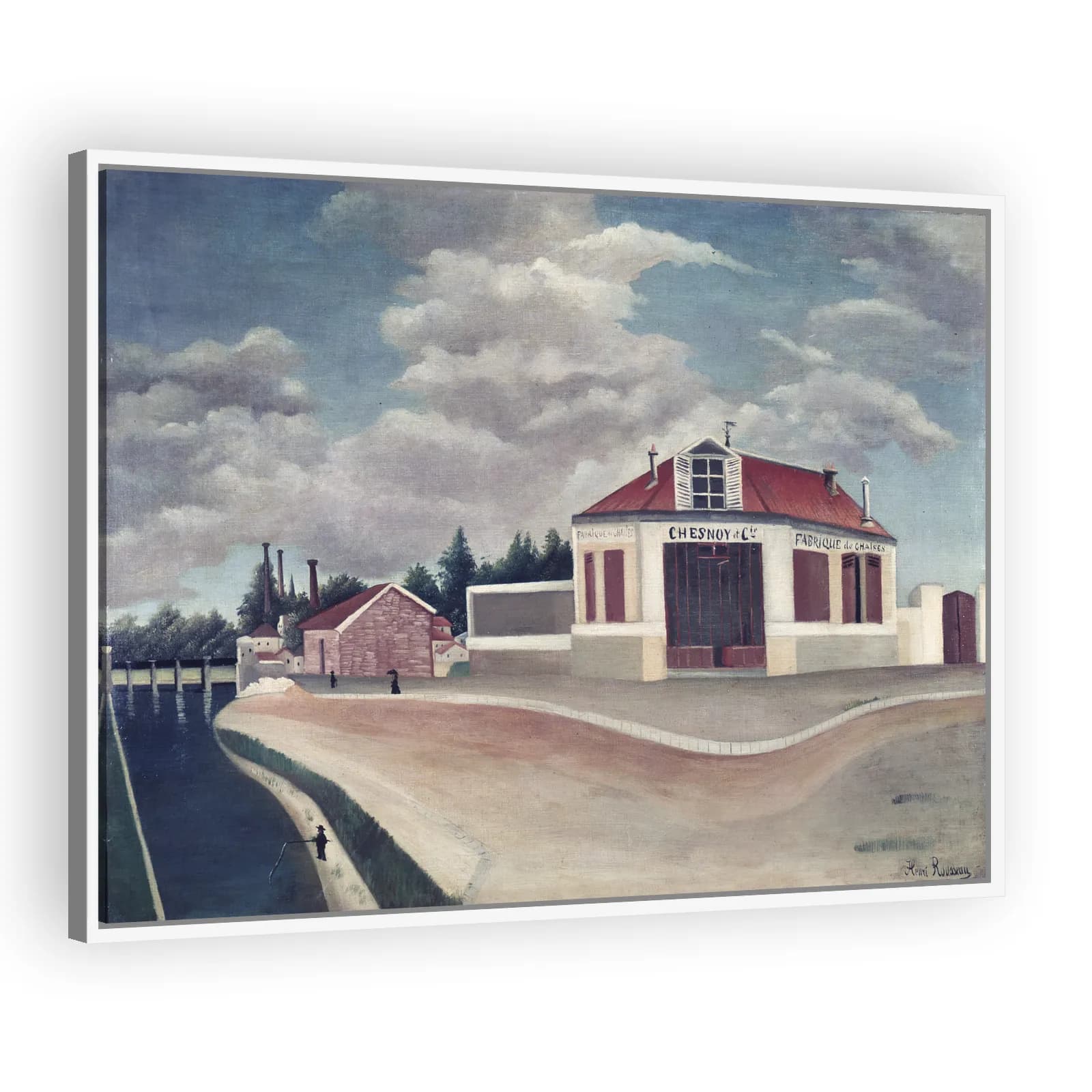 The Chair Factory in Alfortville by Henri Rousseau - view 5 thumbnail