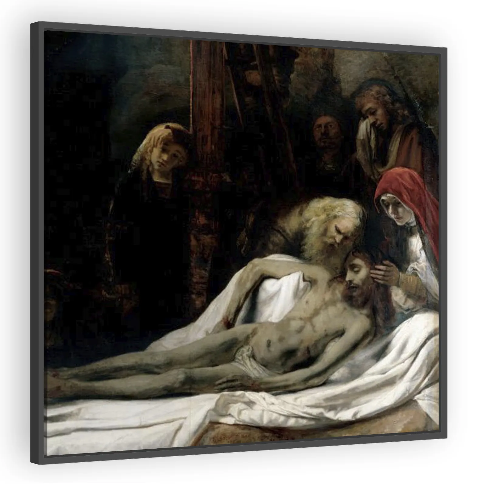 Lamentation of Christ by Rembrandt Van Rijn