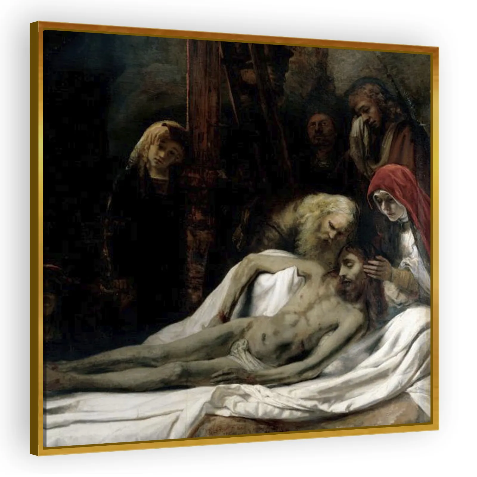 Lamentation of Christ by Rembrandt Van Rijn - view 3 thumbnail