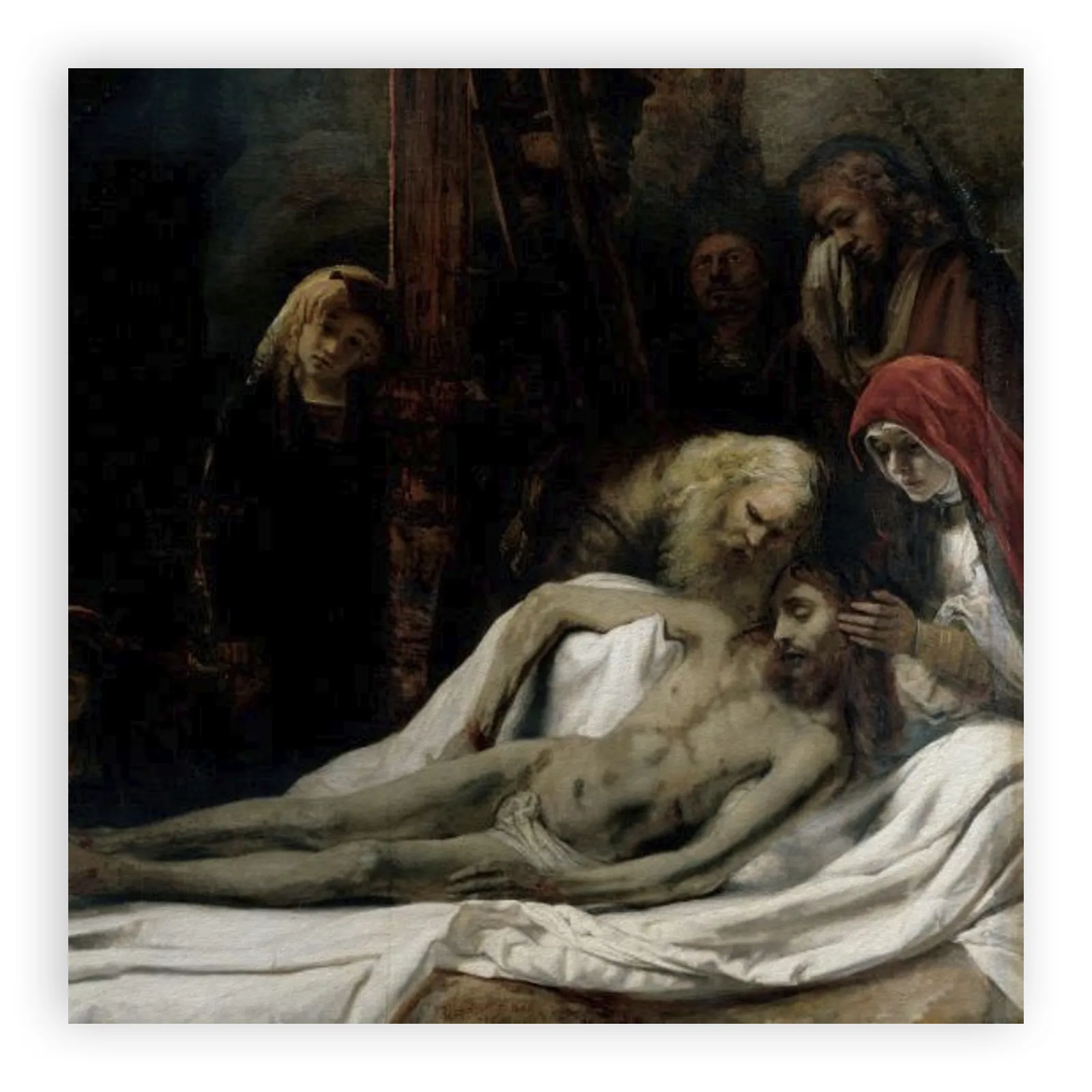 Lamentation of Christ by Rembrandt Van Rijn - view 6 thumbnail