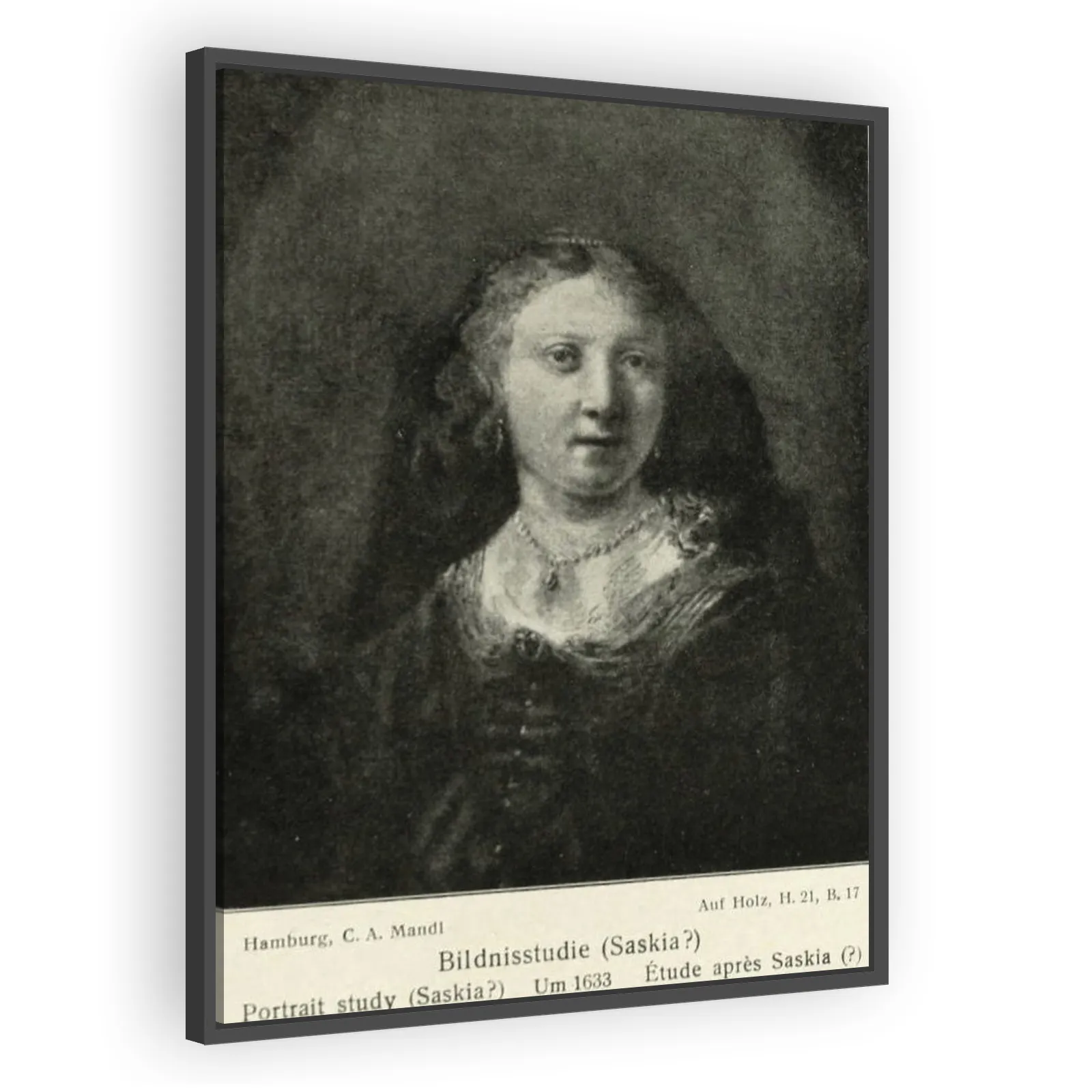 Saskia by Rembrandt Van Rijn