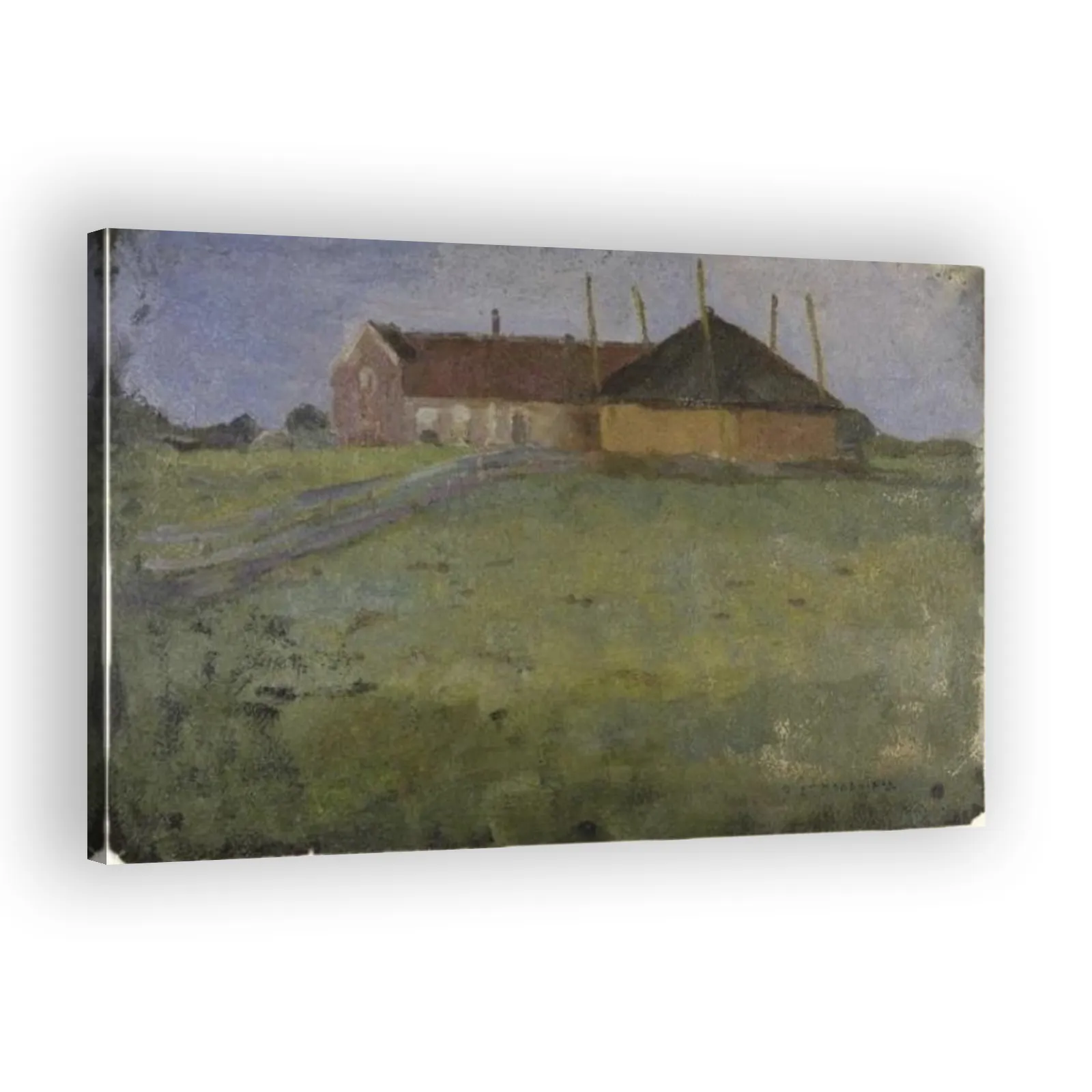 Farmhouse with Haystack by Piet Mondrian - view 2 thumbnail