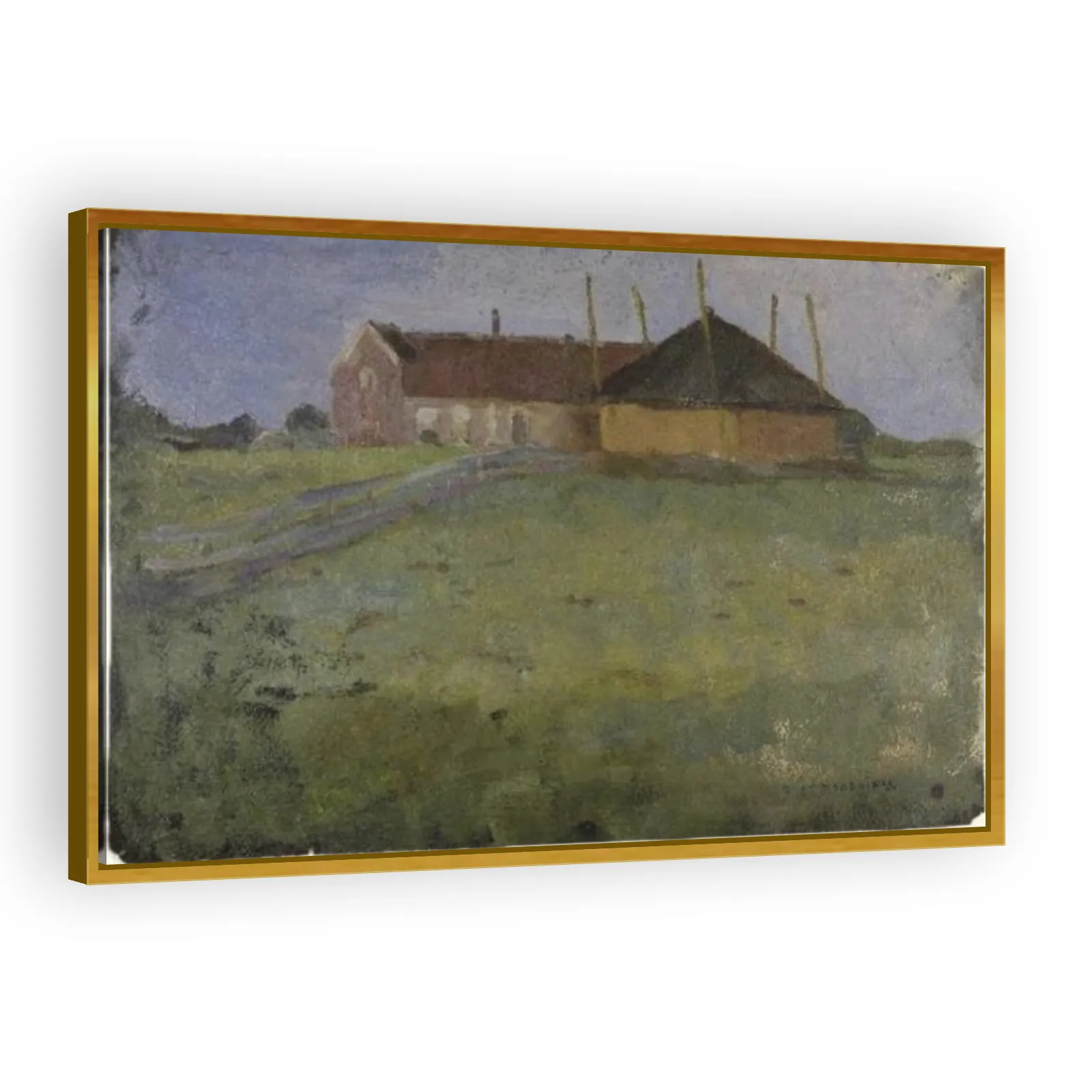 Farmhouse with Haystack by Piet Mondrian - view 3 thumbnail