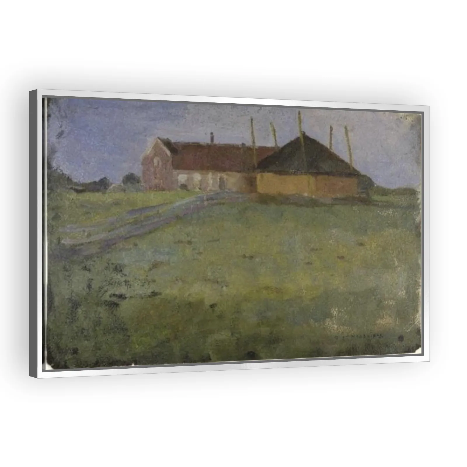 Farmhouse with Haystack by Piet Mondrian - view 4 thumbnail