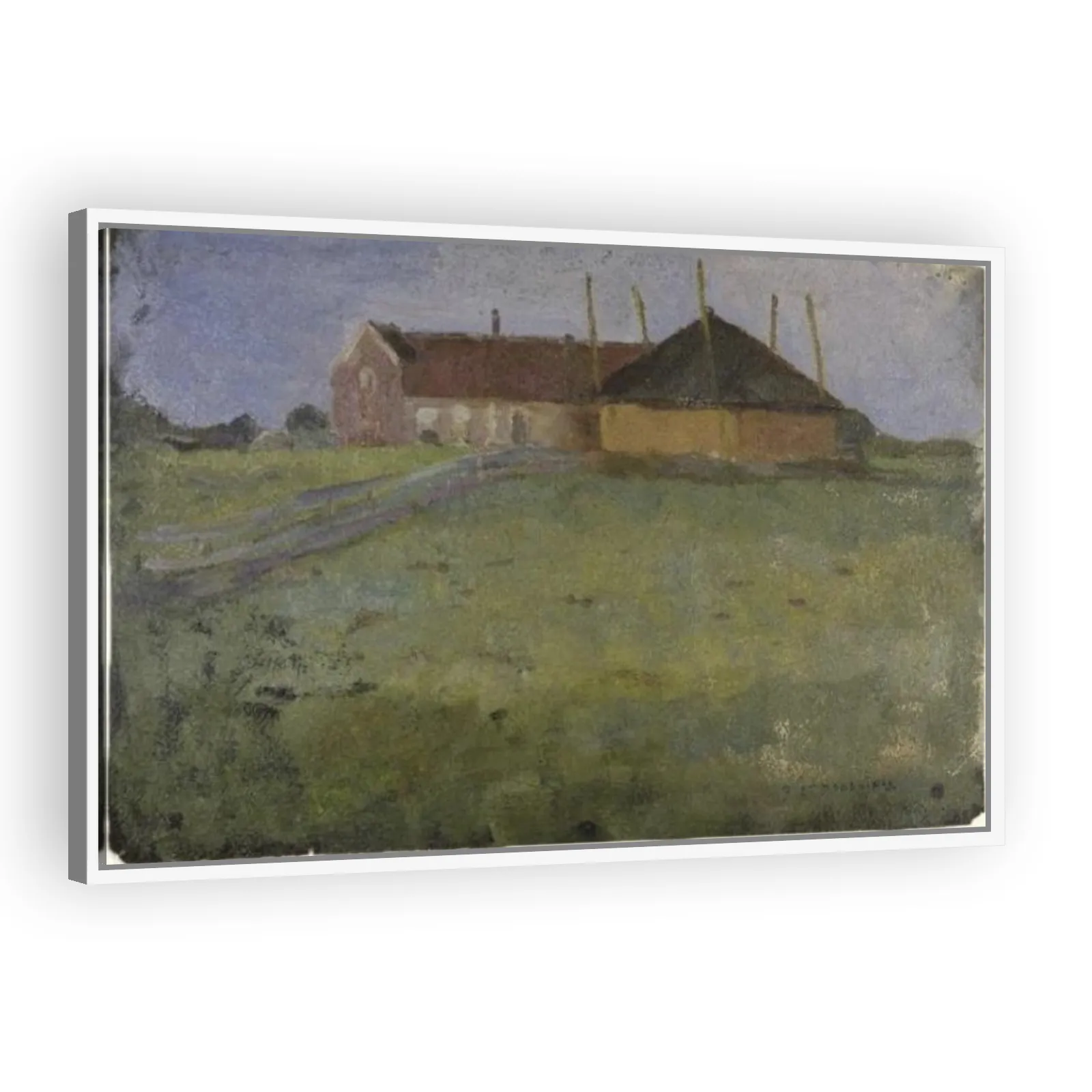Farmhouse with Haystack by Piet Mondrian - view 5 thumbnail